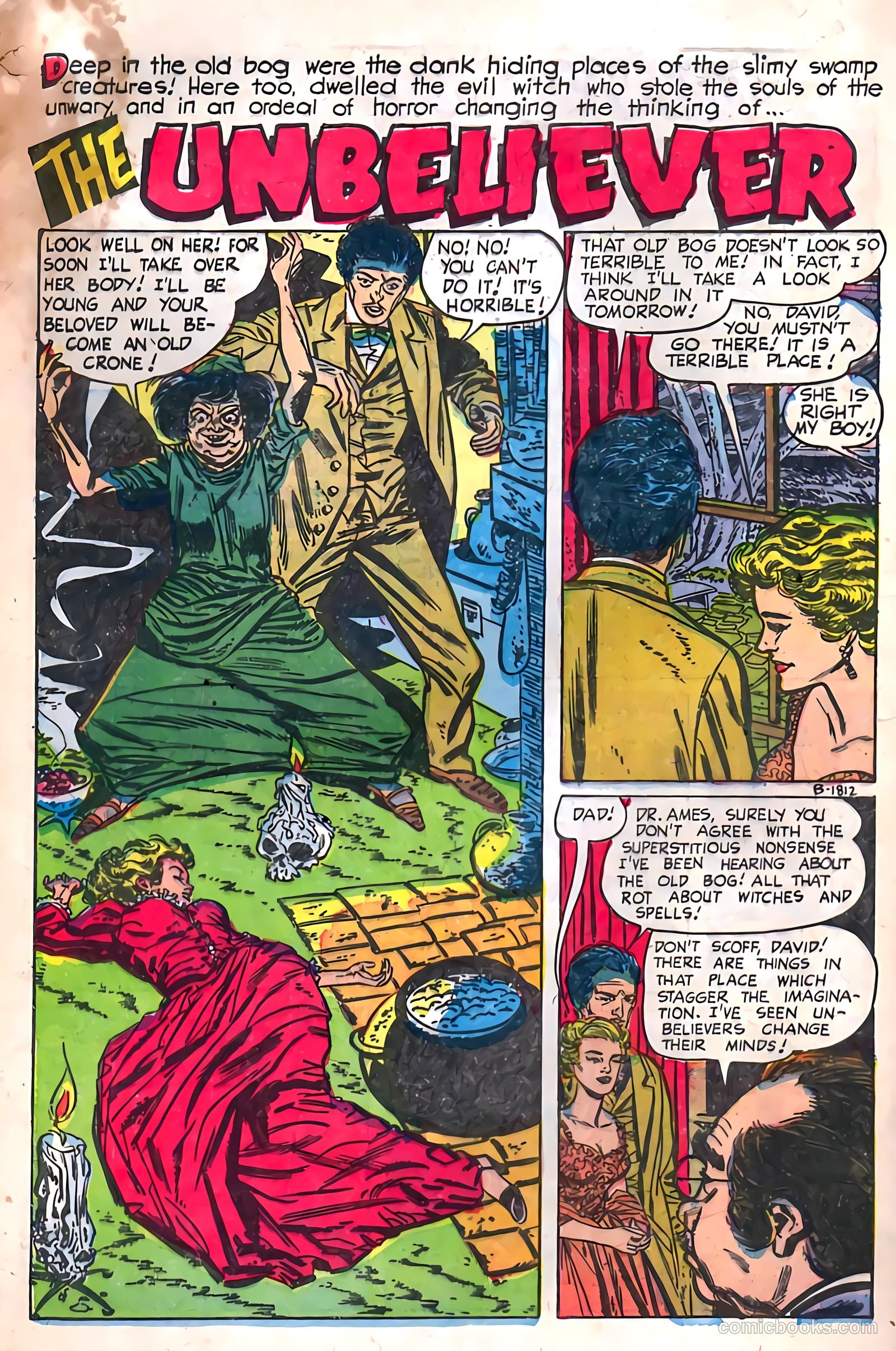 Adventures into Darkness #13 — page 28 of 36