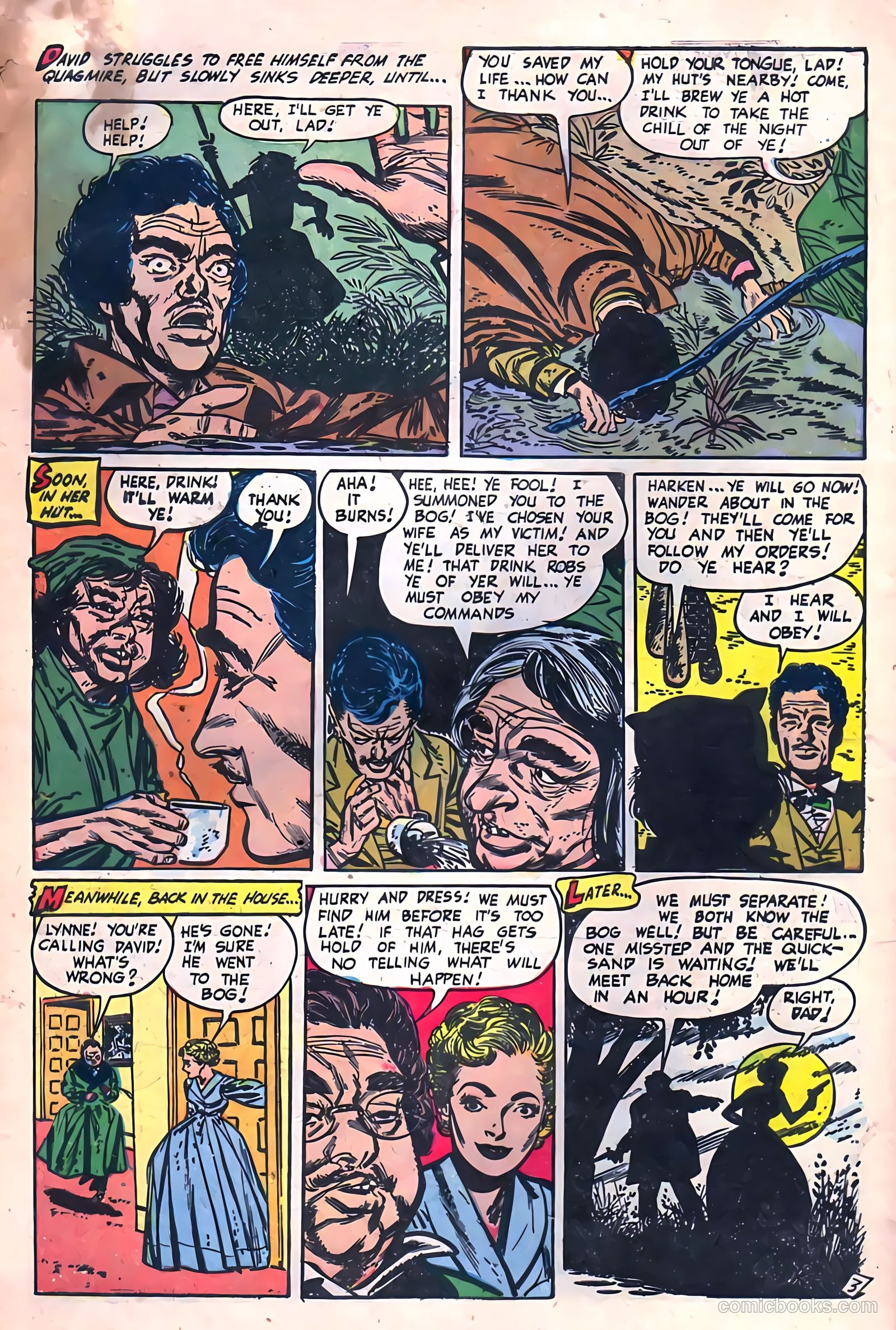Adventures into Darkness #13 — page 30 of 36
