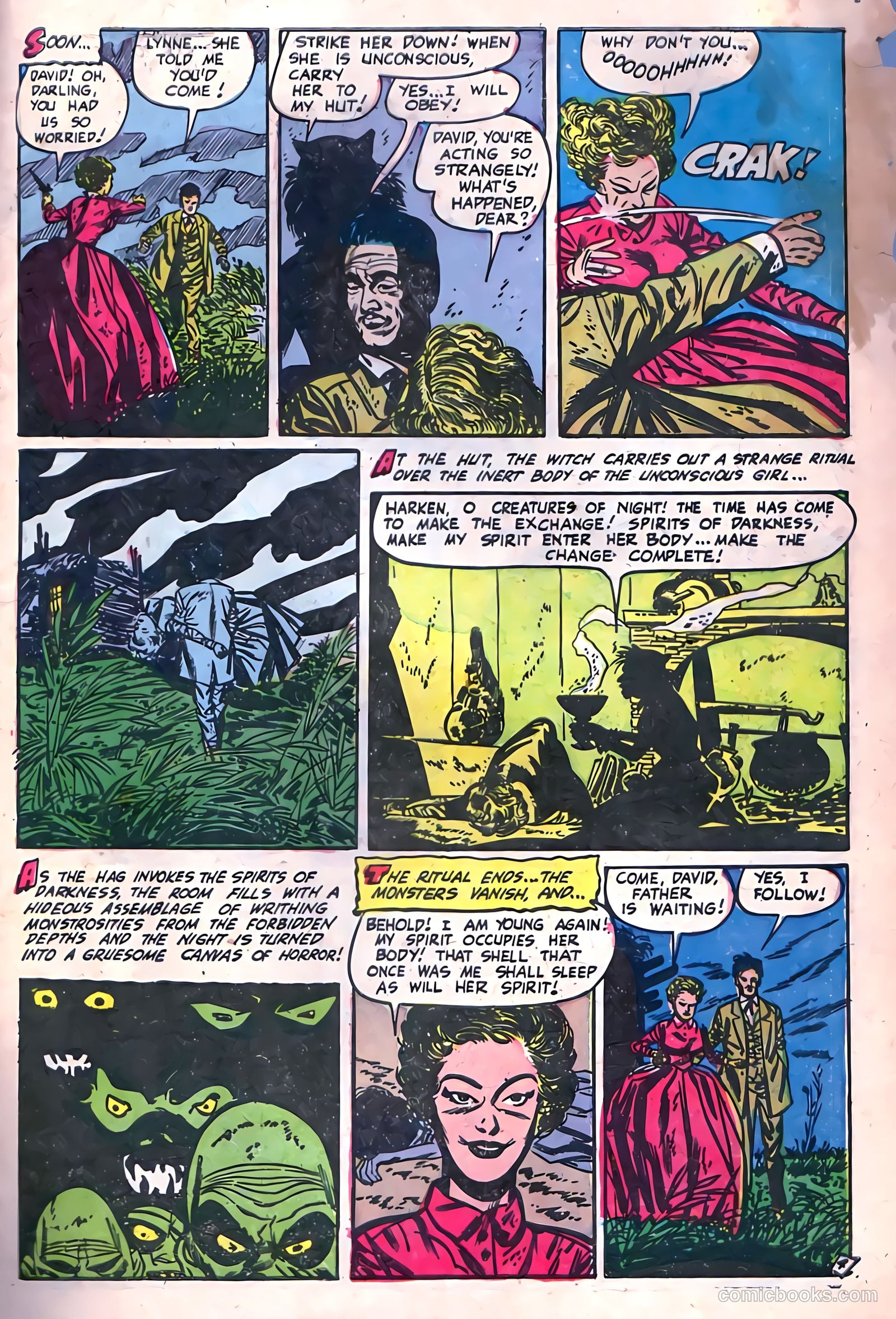 Adventures into Darkness #13 — page 31 of 36