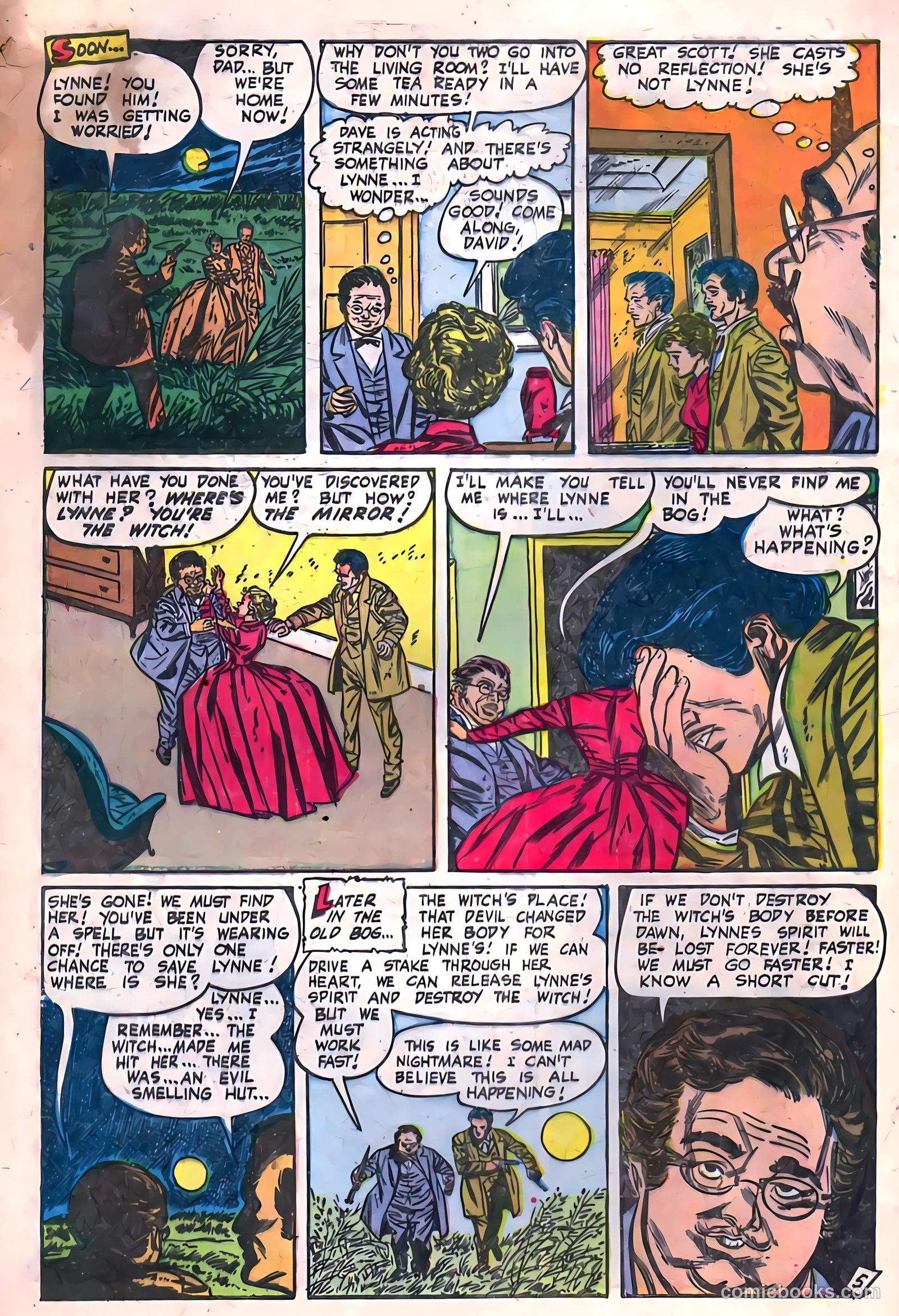 Adventures into Darkness #13 — page 32 of 36