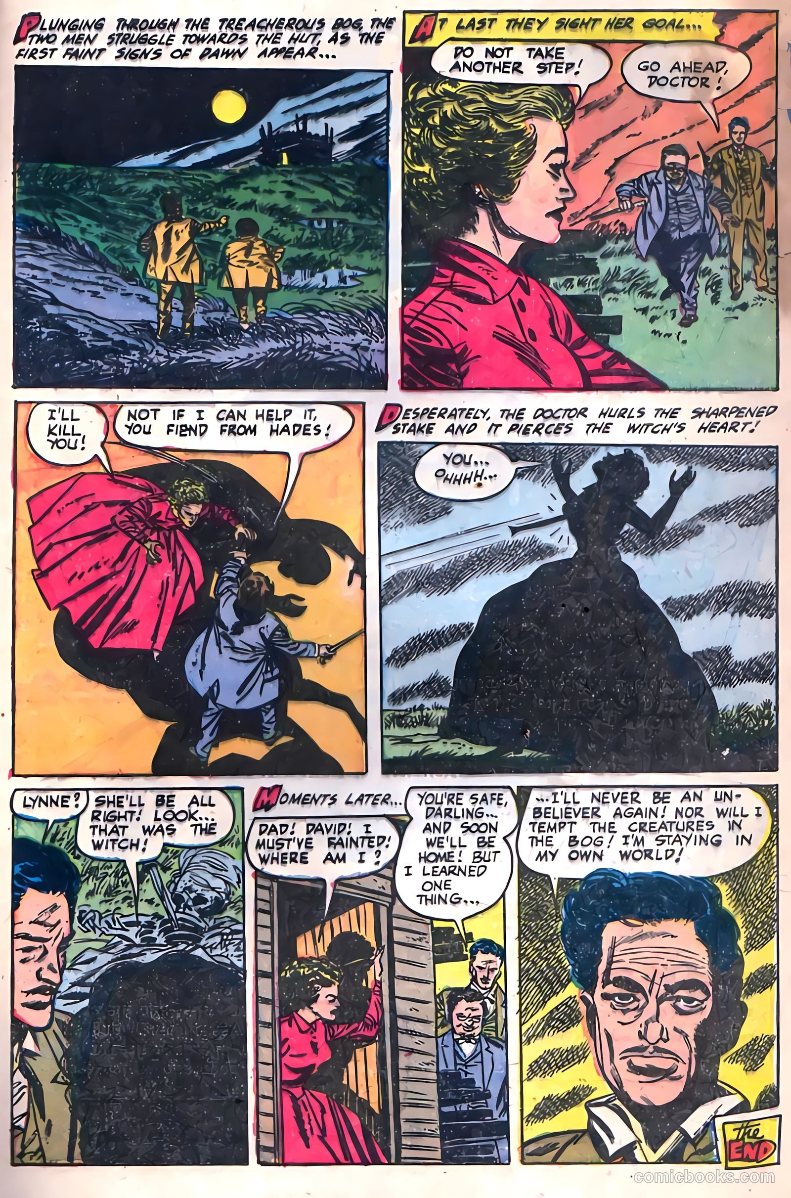 Adventures into Darkness #13 — page 33 of 36