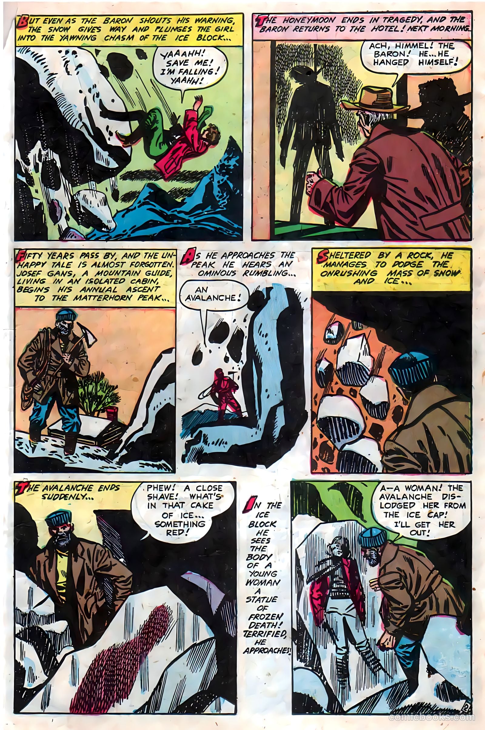Adventures into Darkness #14 — page 19 of 36