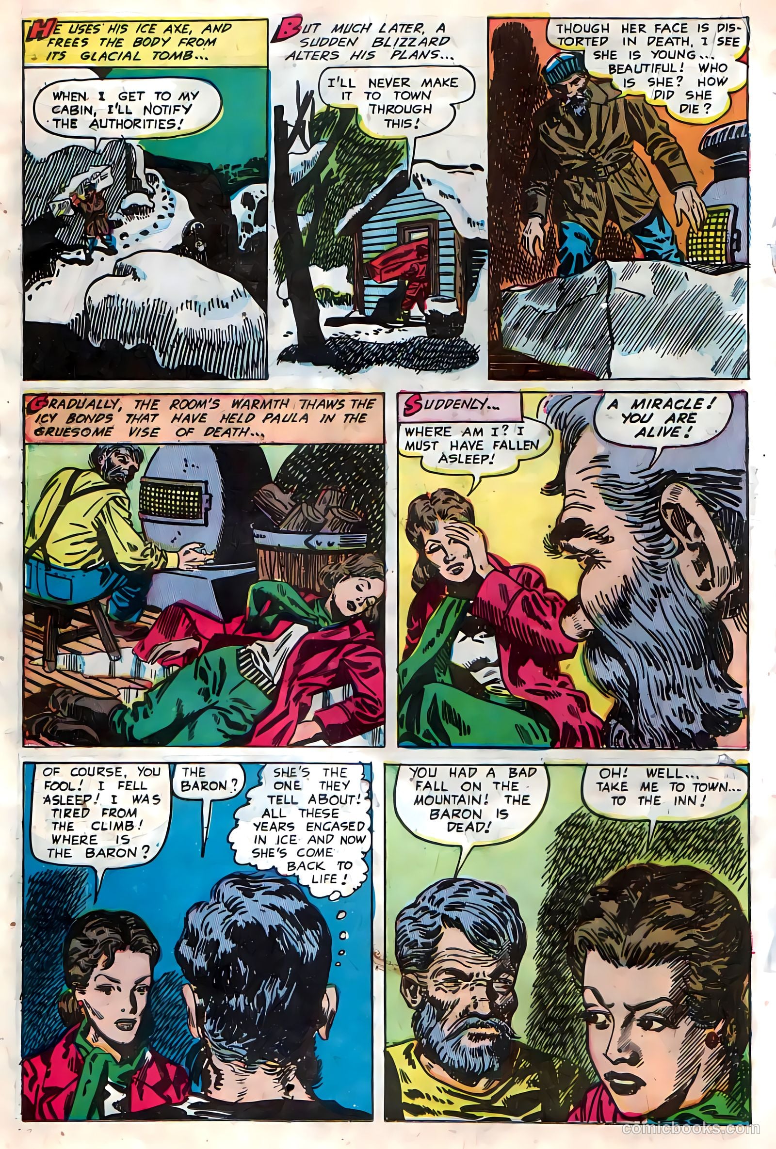 Adventures into Darkness #14 — page 20 of 36