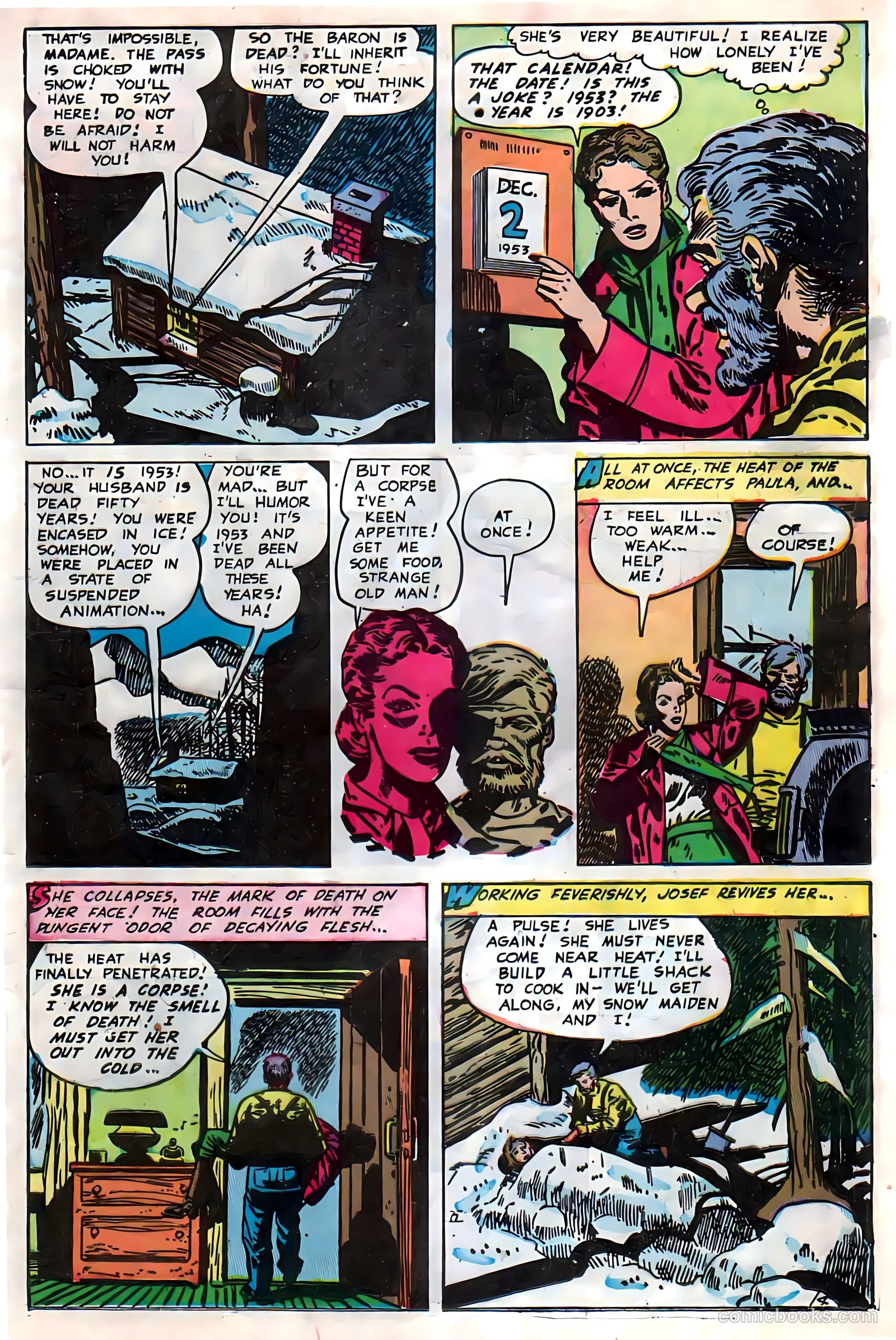 Adventures into Darkness #14 — page 21 of 36