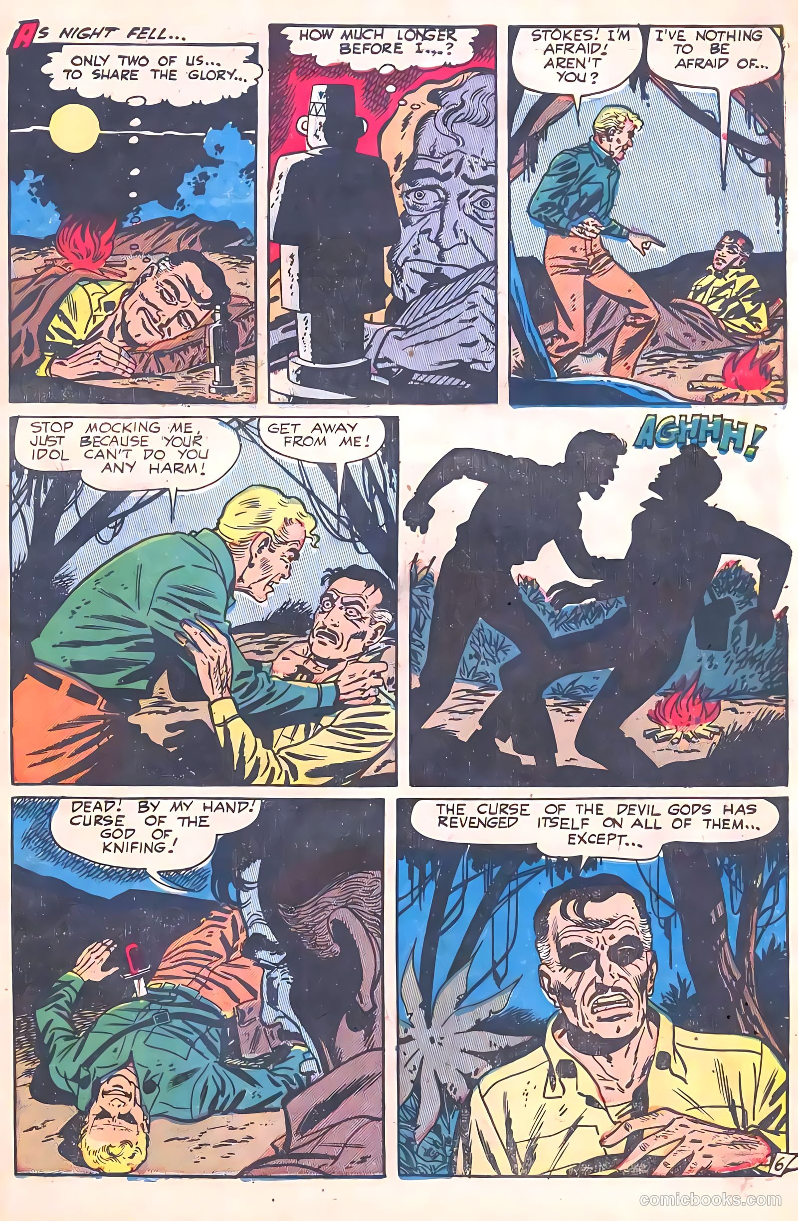Adventures into Darkness #14 — page 31 of 36