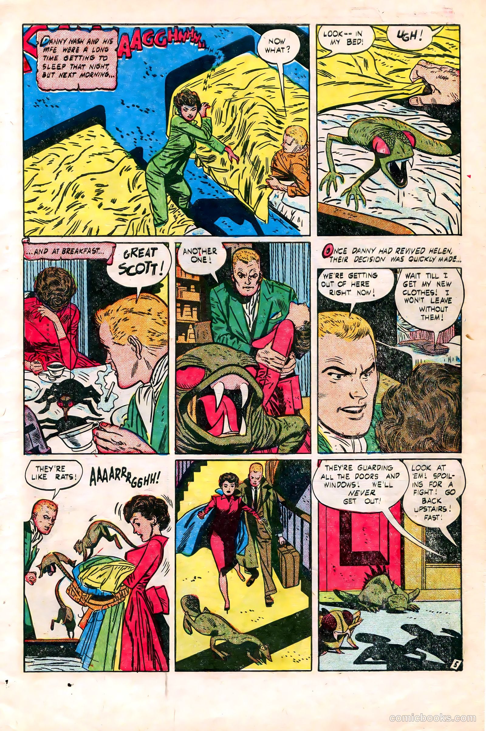 Adventures into Darkness #5 — page 7 of 36