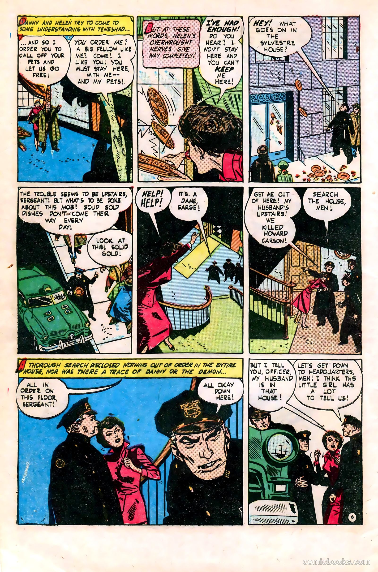 Adventures into Darkness #5 — page 8 of 36