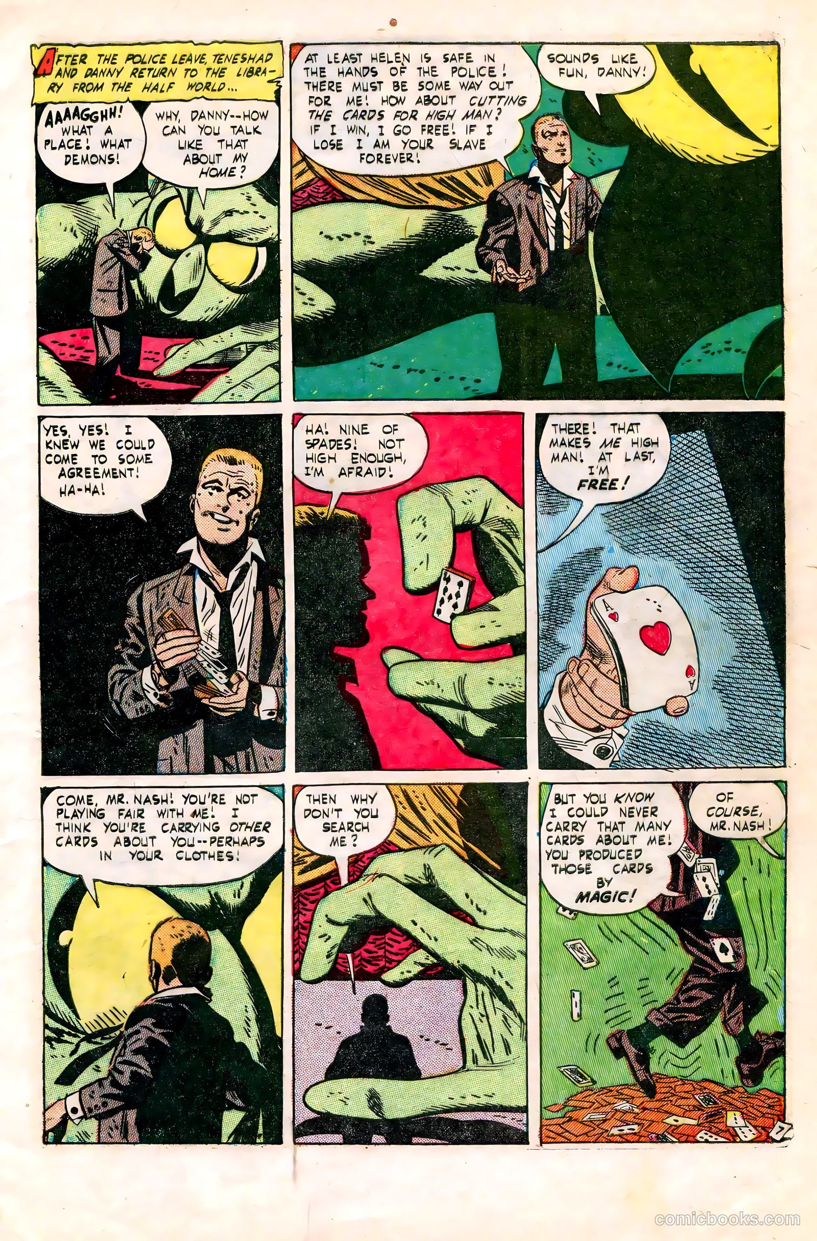Adventures into Darkness #5 — page 9 of 36