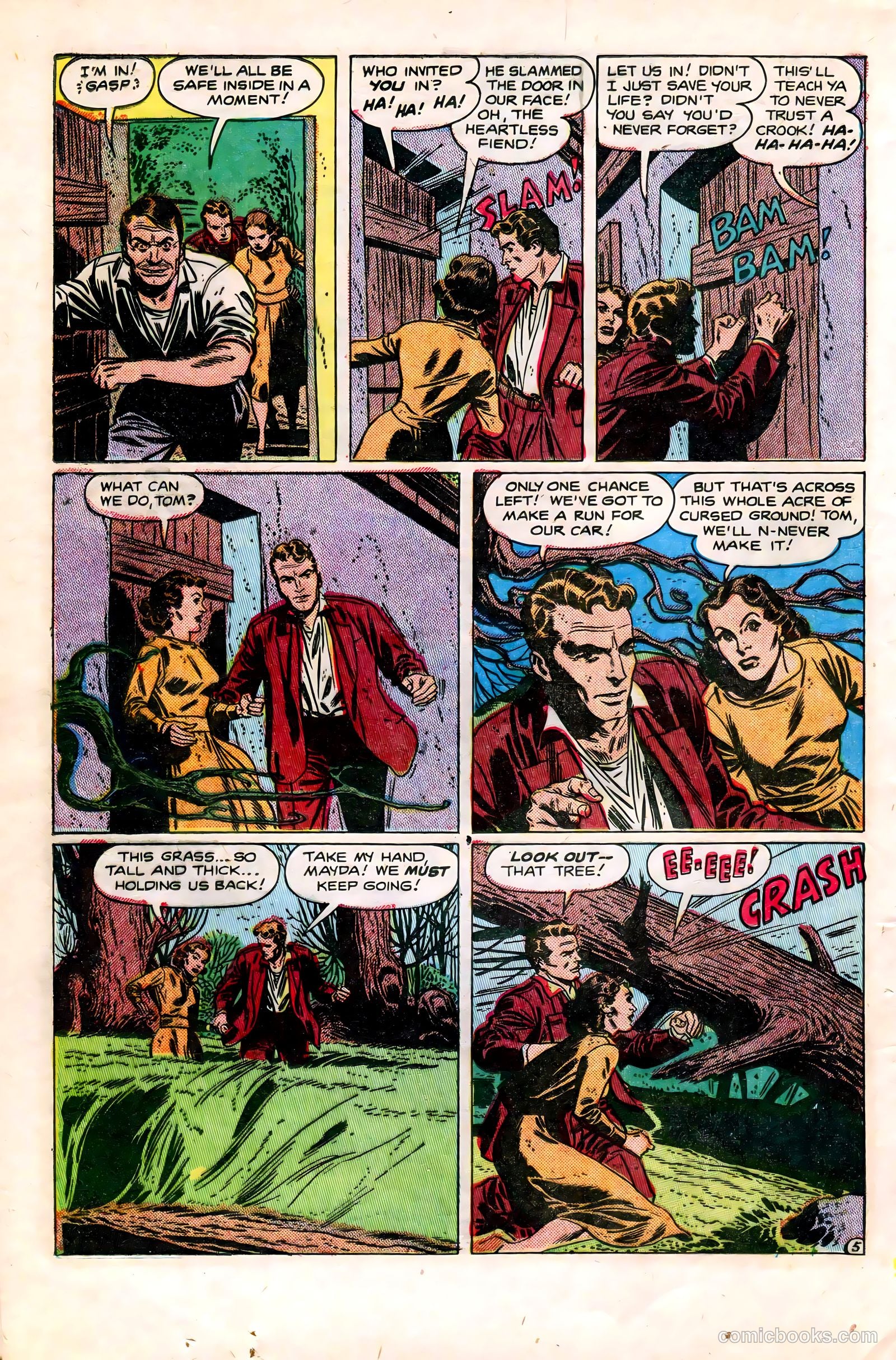 Adventures into Darkness #5 — page 24 of 36