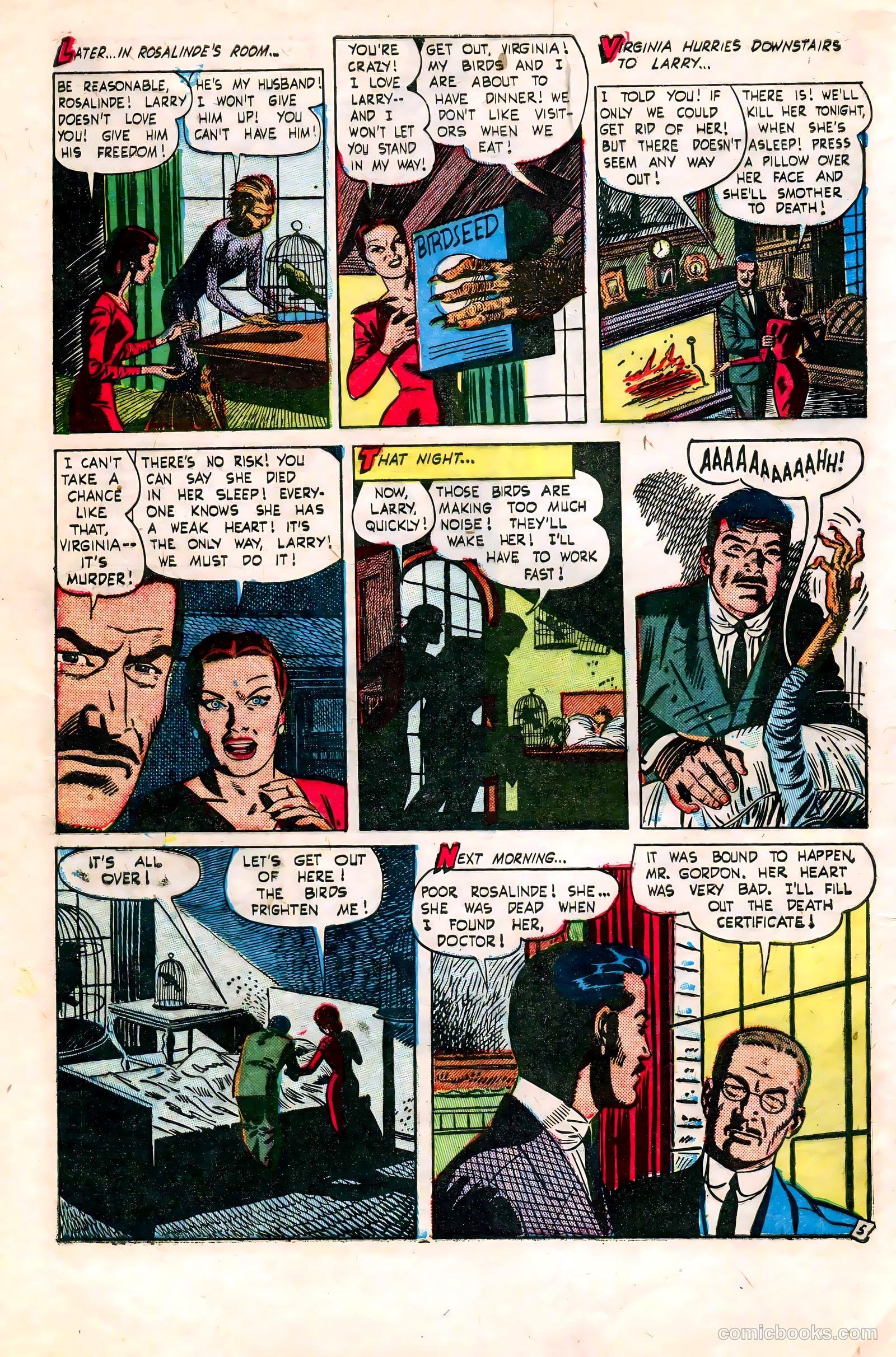 Adventures into Darkness #5 — page 32 of 36