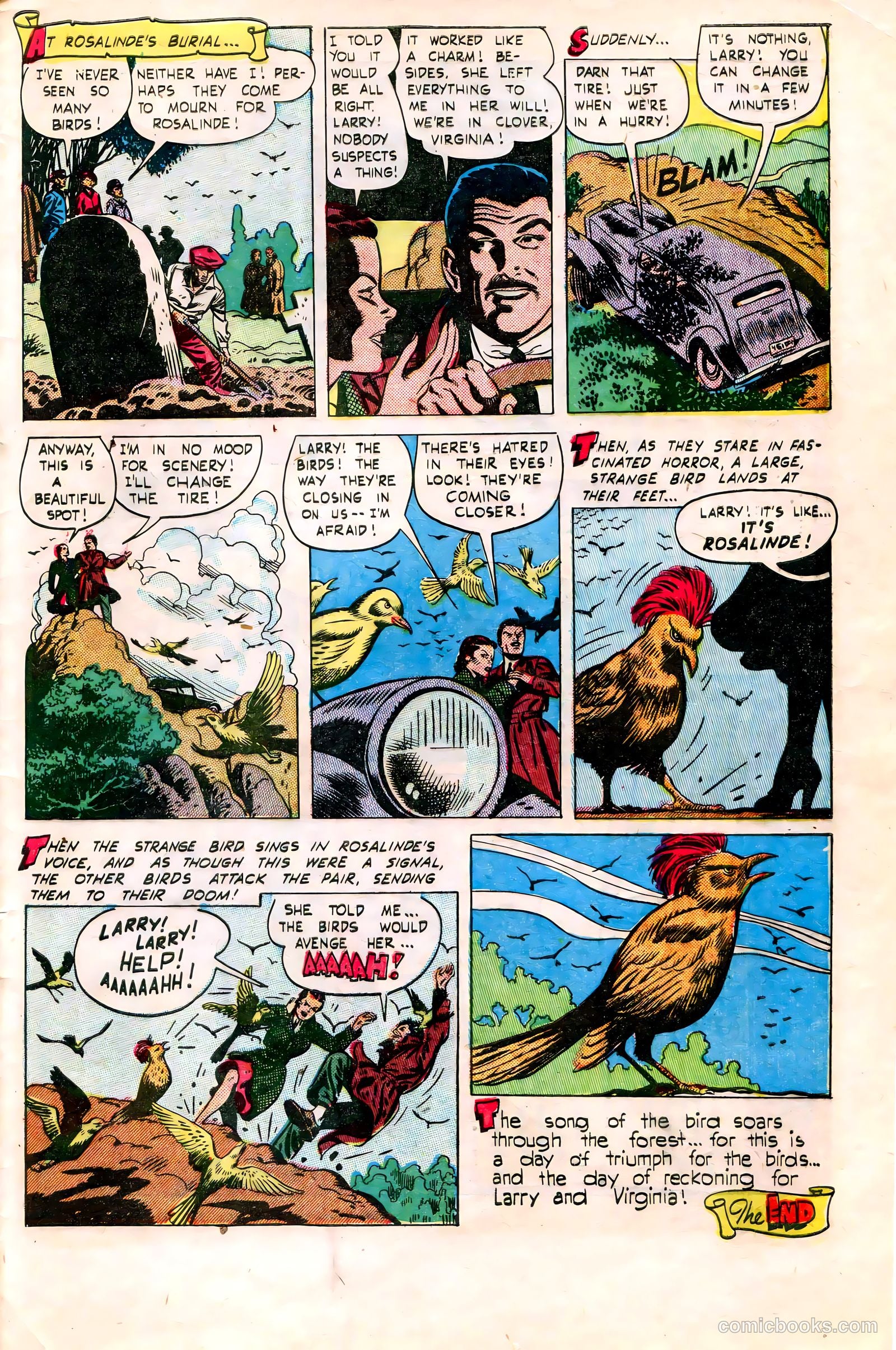 Adventures into Darkness #5 — page 33 of 36
