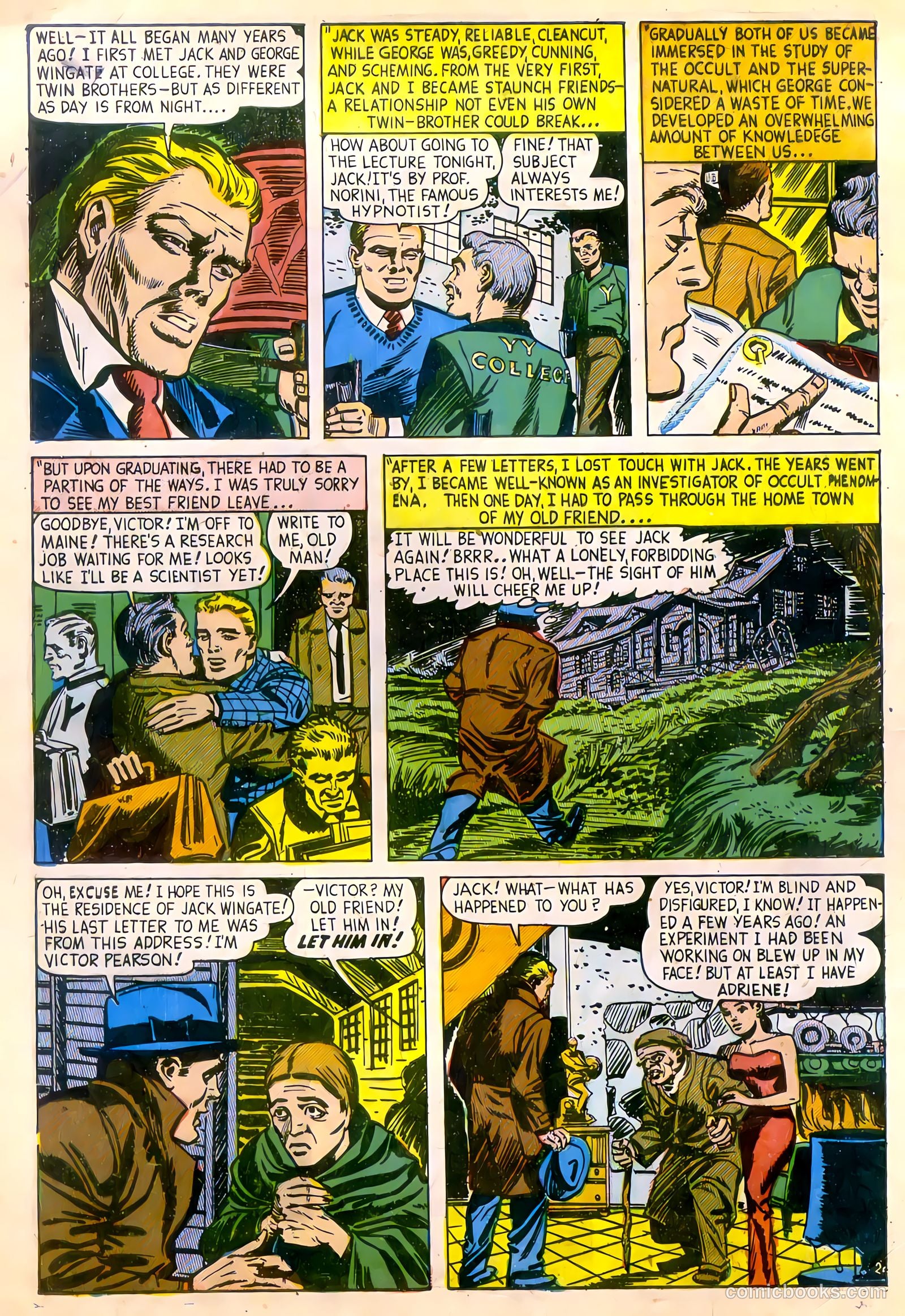 Adventures into Darkness #6 — page 5 of 37