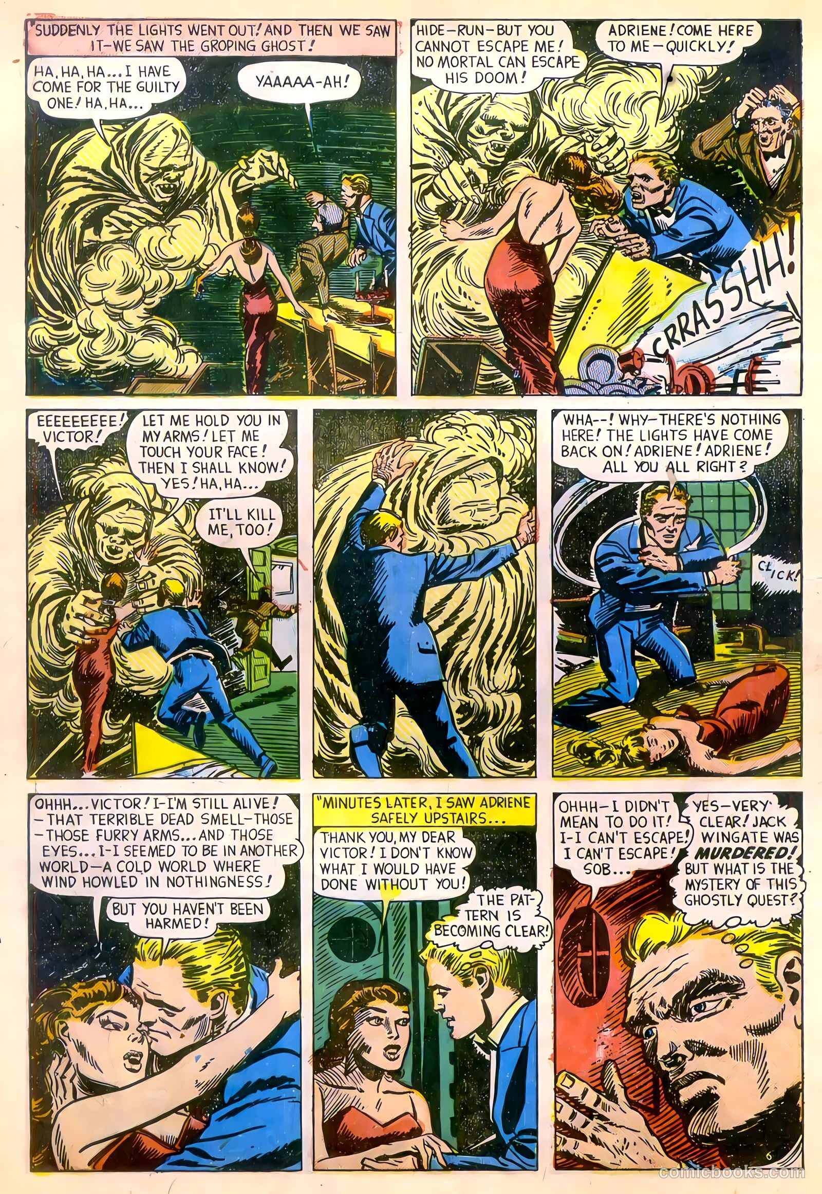 Adventures into Darkness #6 — page 9 of 37