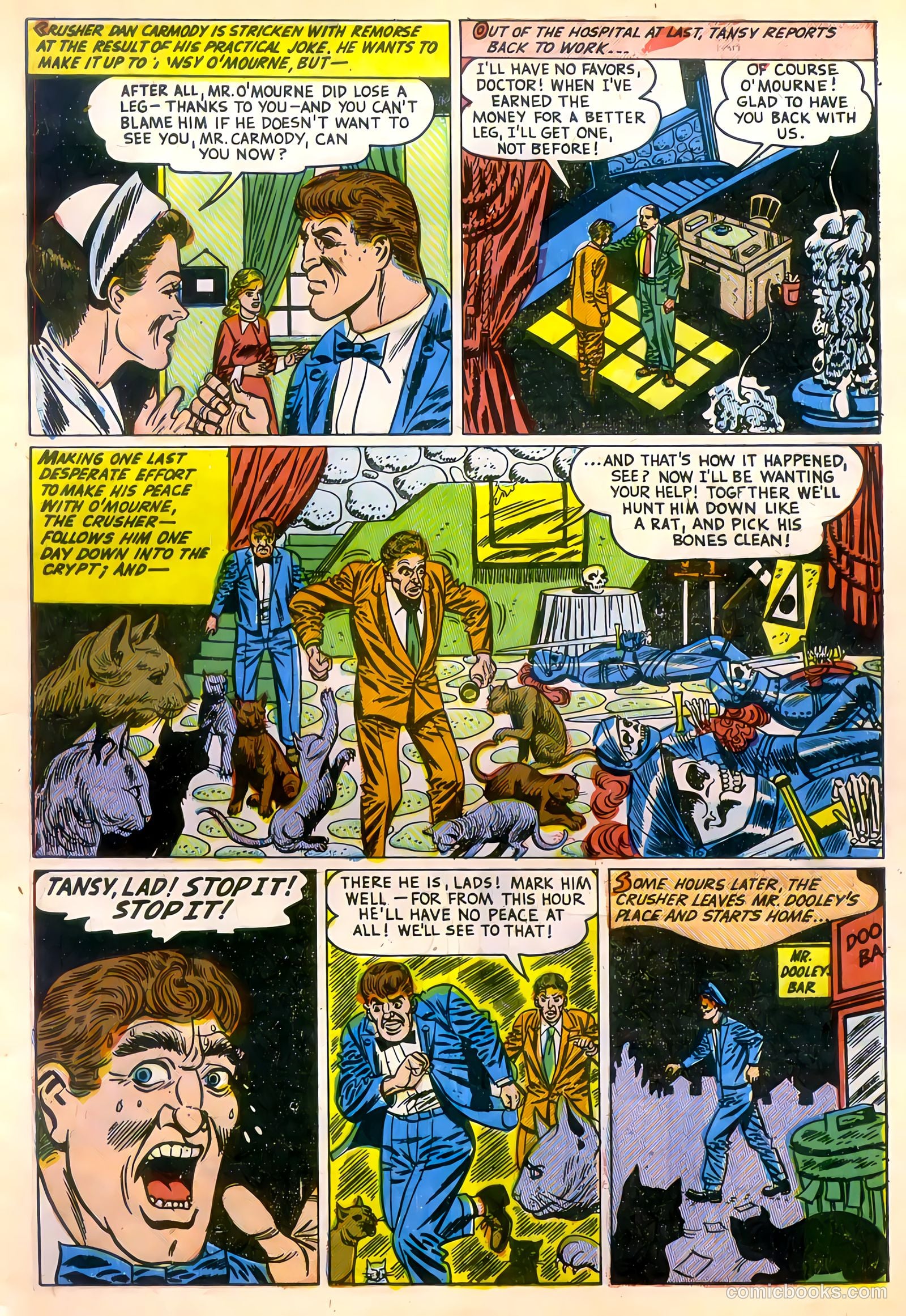 Adventures into Darkness #6 — page 30 of 37
