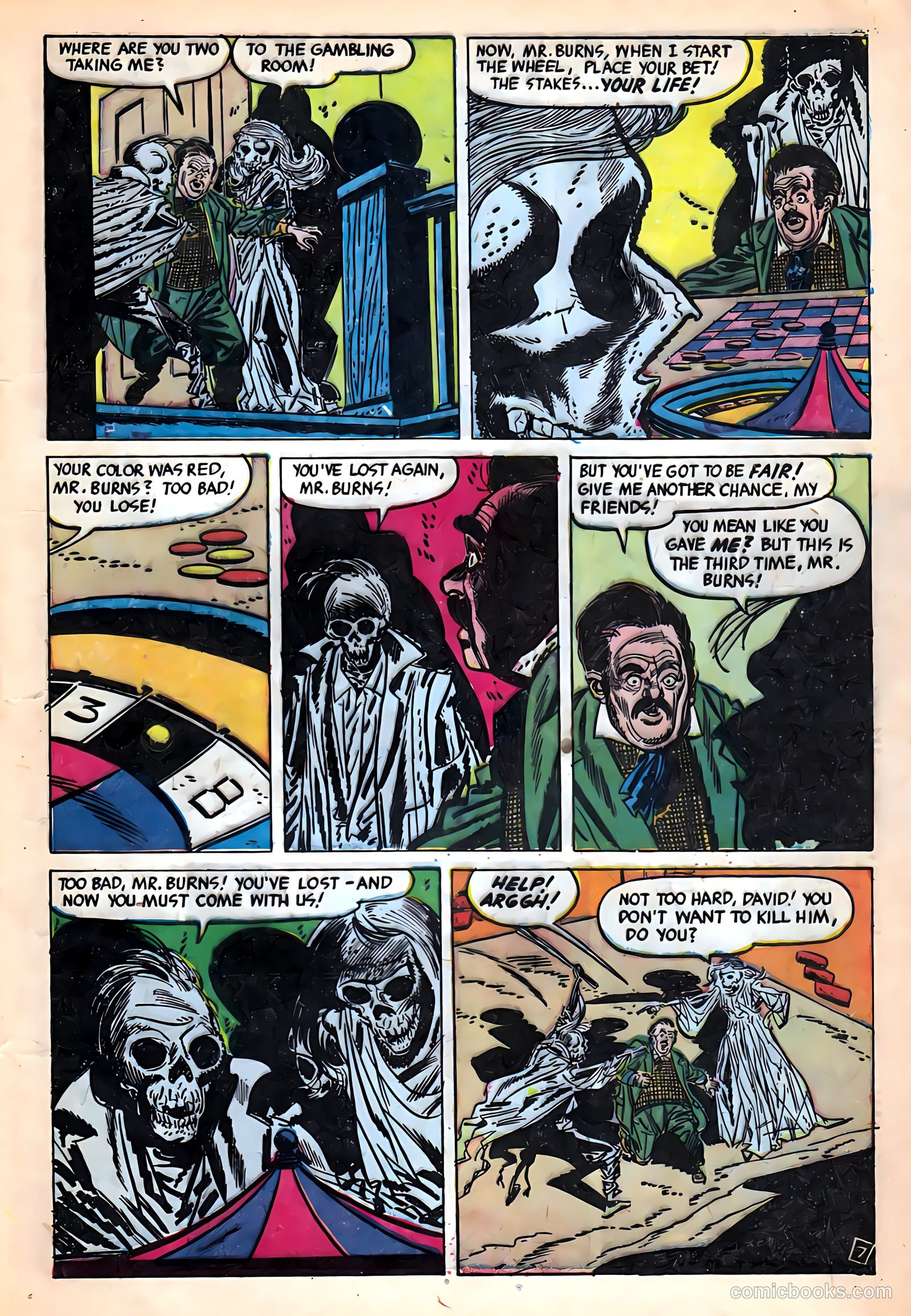 Adventures into Darkness #7 — page 9 of 36