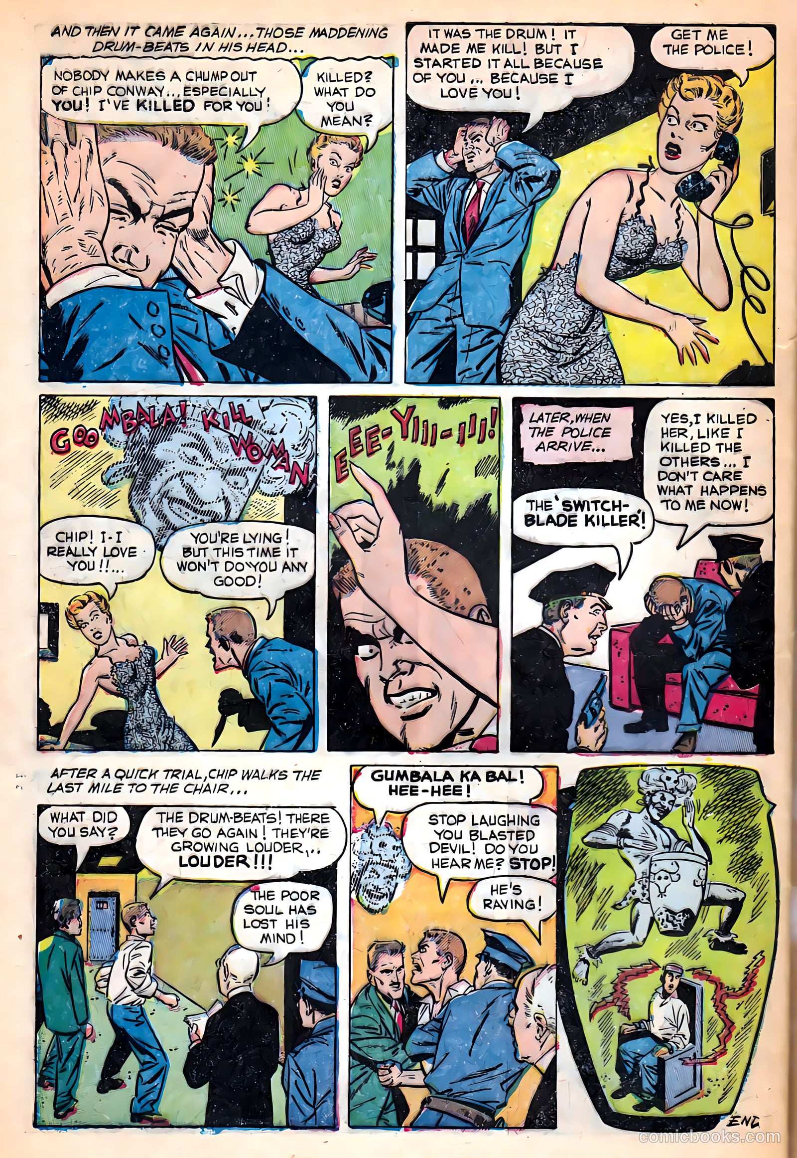 Adventures into Darkness #7 — page 32 of 36