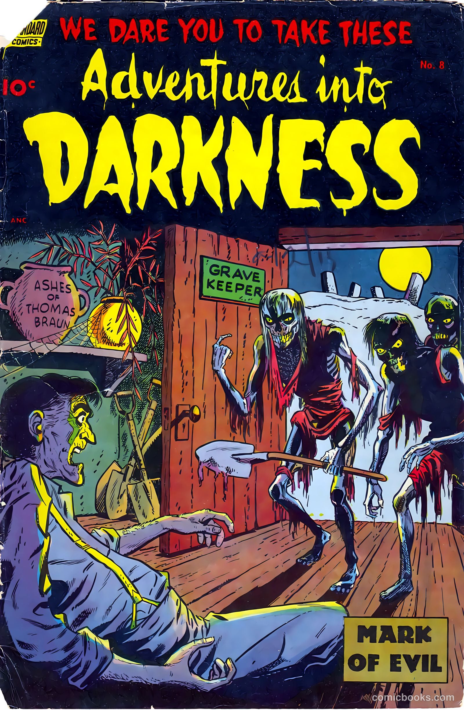 Adventures into Darkness #8 — page 1 of 36