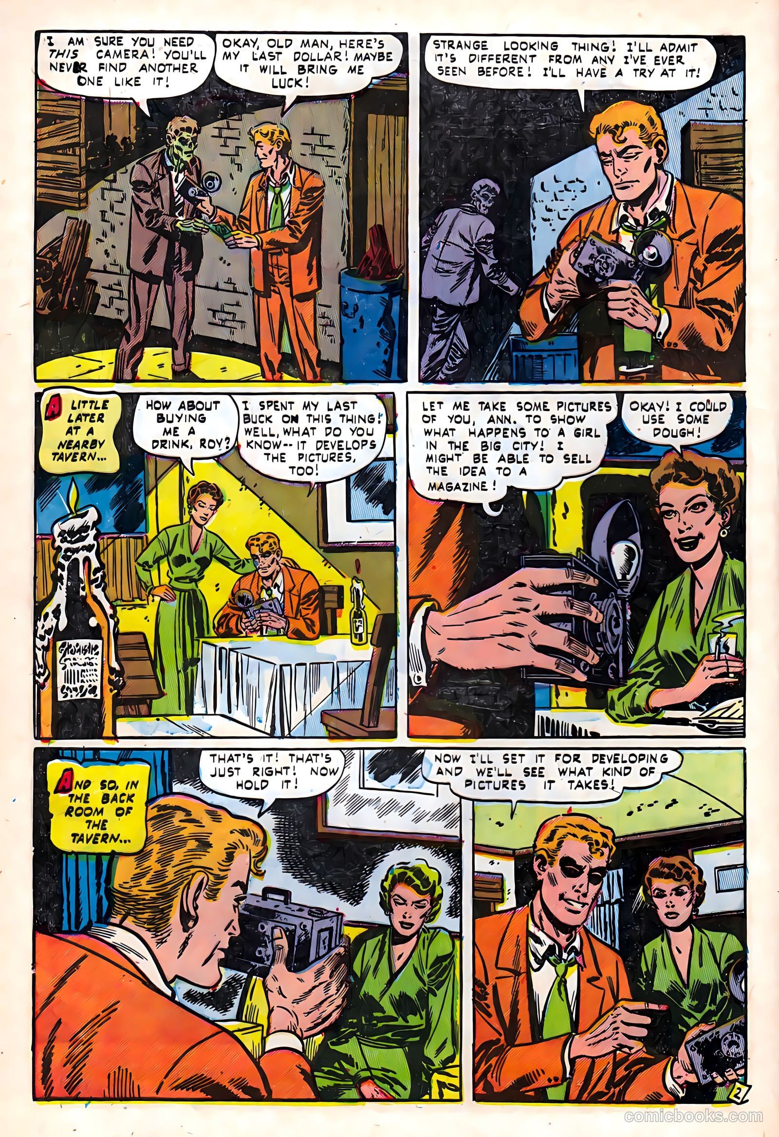 Adventures into Darkness #8 — page 4 of 36
