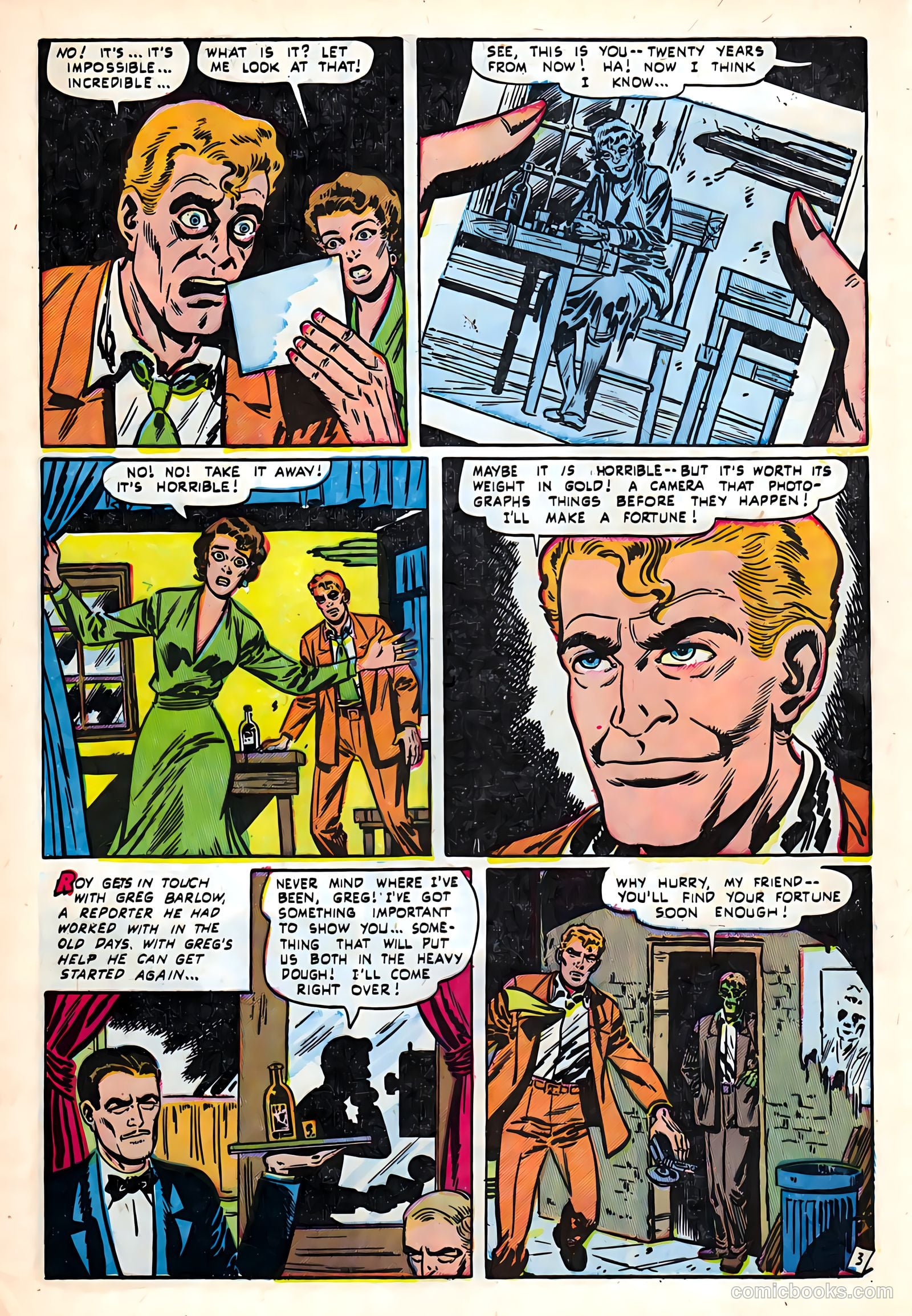 Adventures into Darkness #8 — page 5 of 36