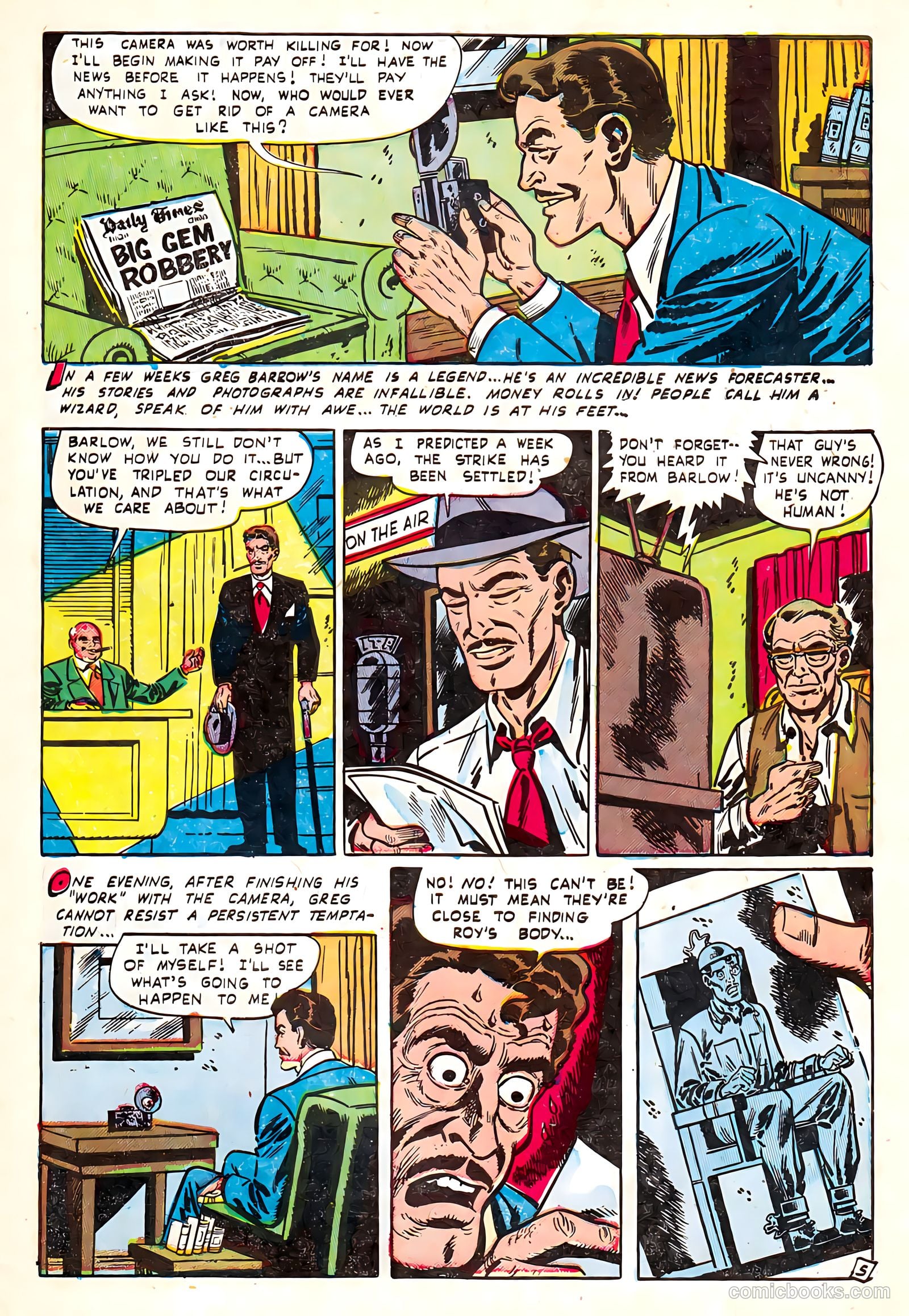 Adventures into Darkness #8 — page 7 of 36