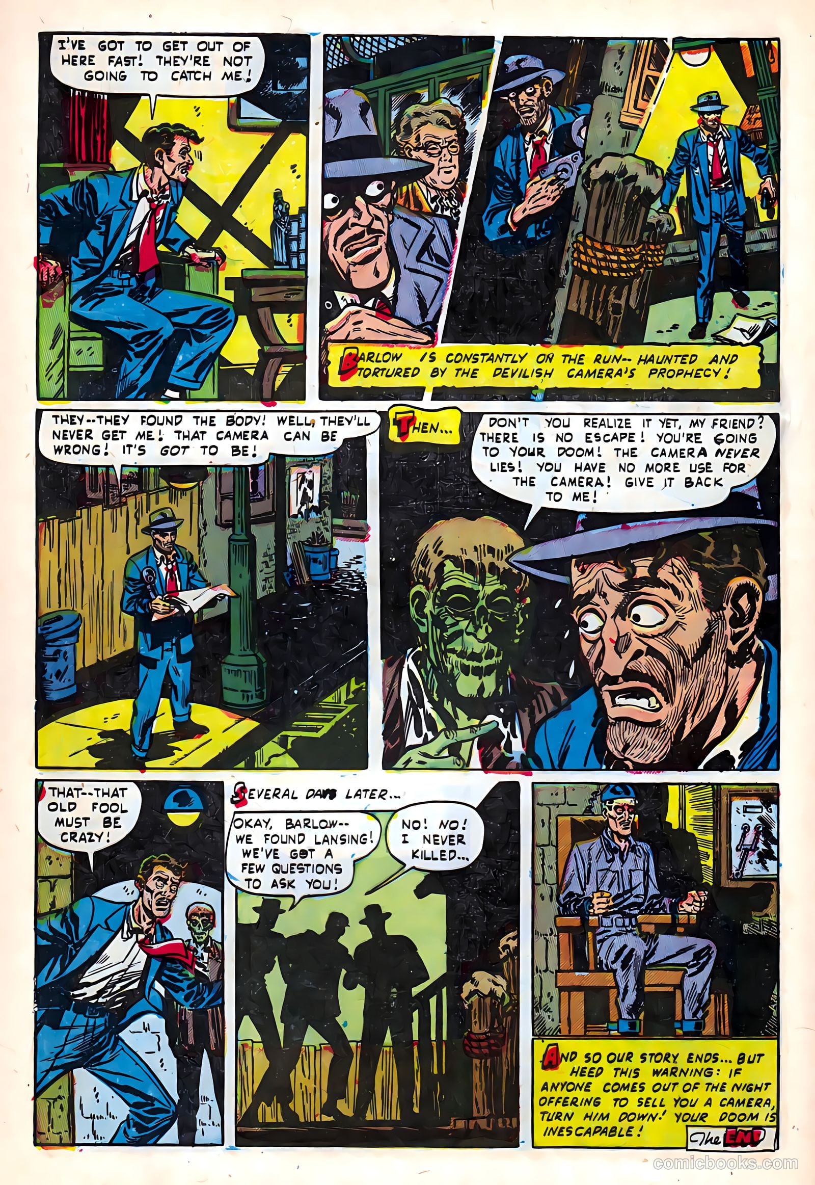 Adventures into Darkness #8 — page 8 of 36