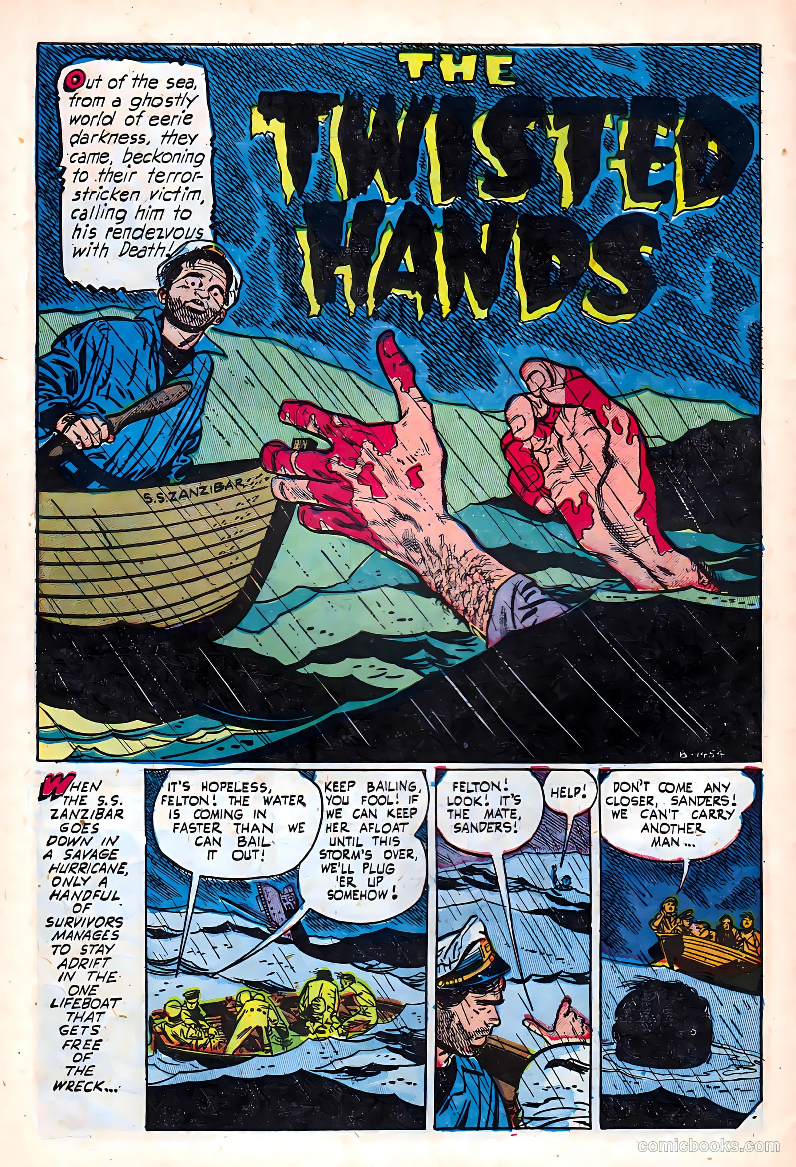 Adventures into Darkness #8 — page 30 of 36