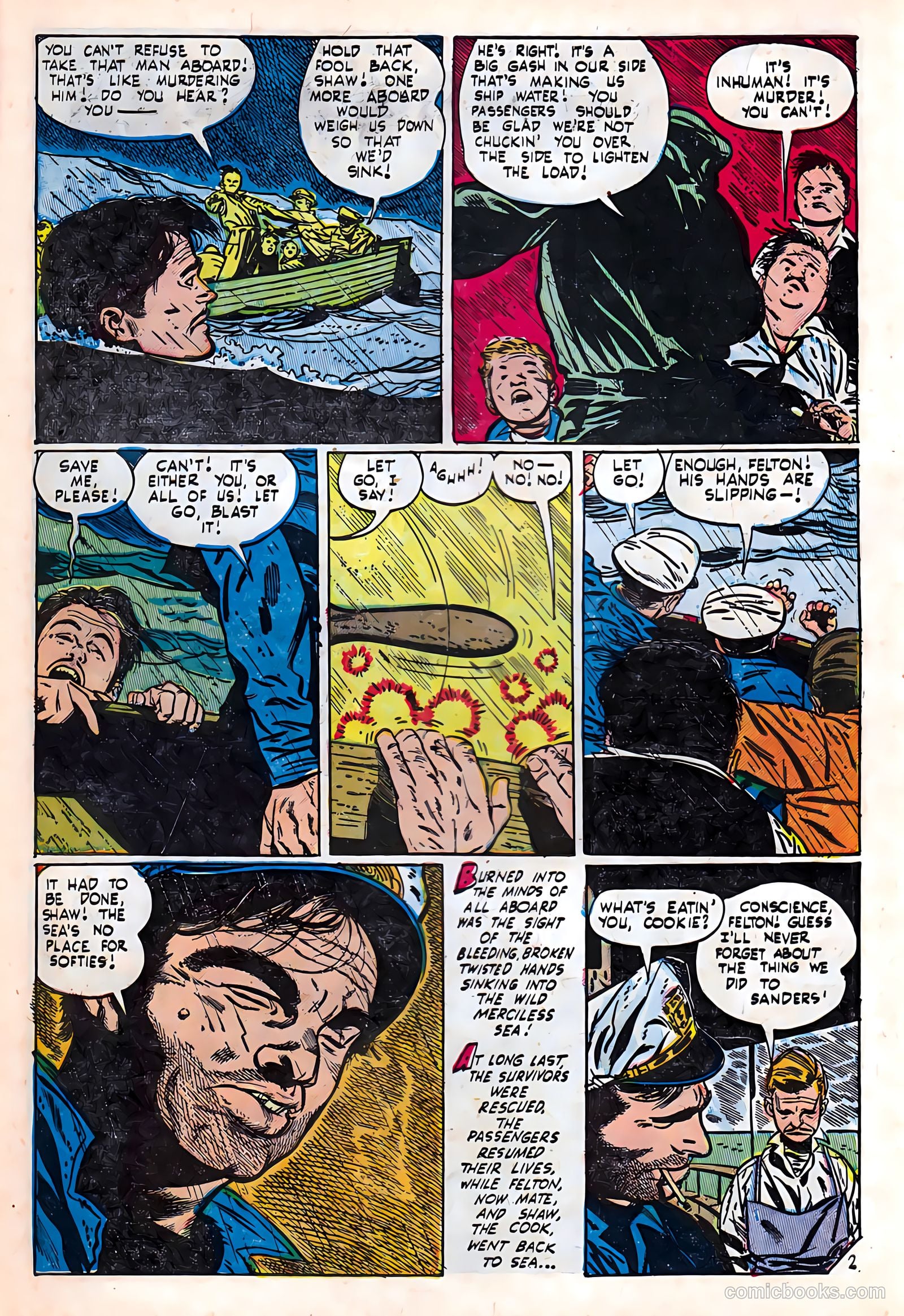 Adventures into Darkness #8 — page 31 of 36