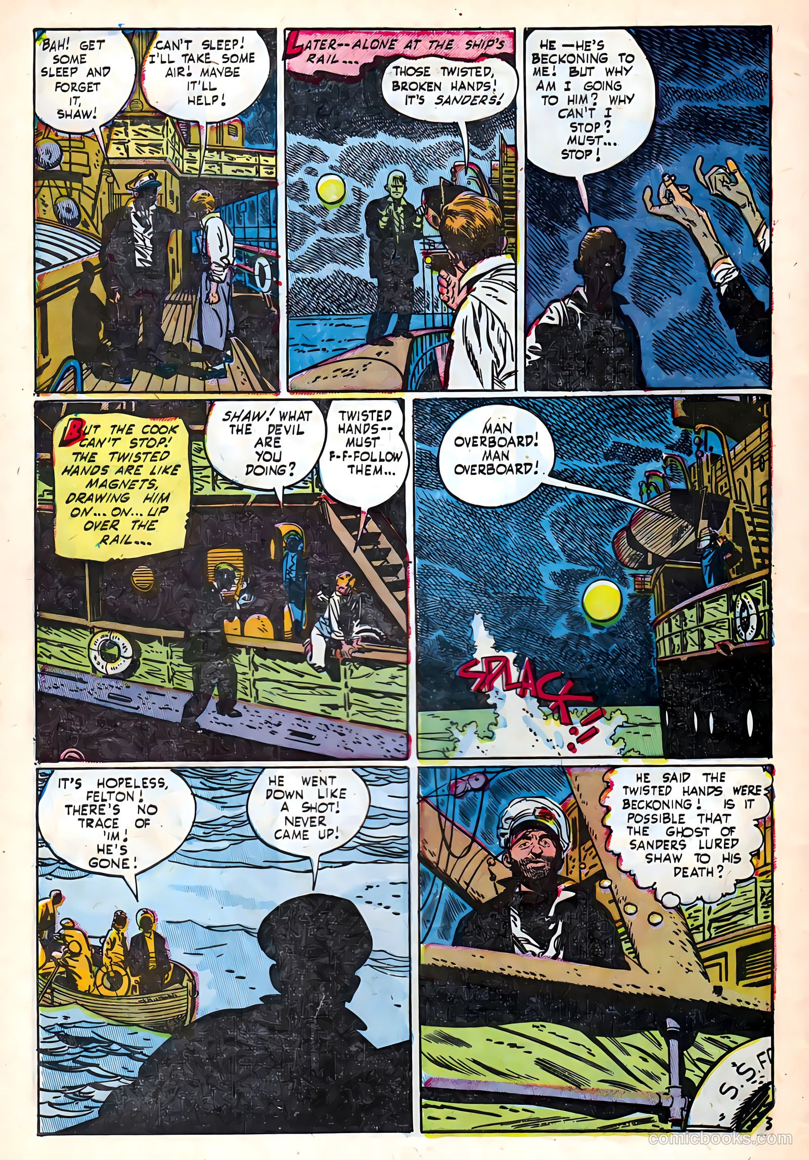 Adventures into Darkness #8 — page 32 of 36