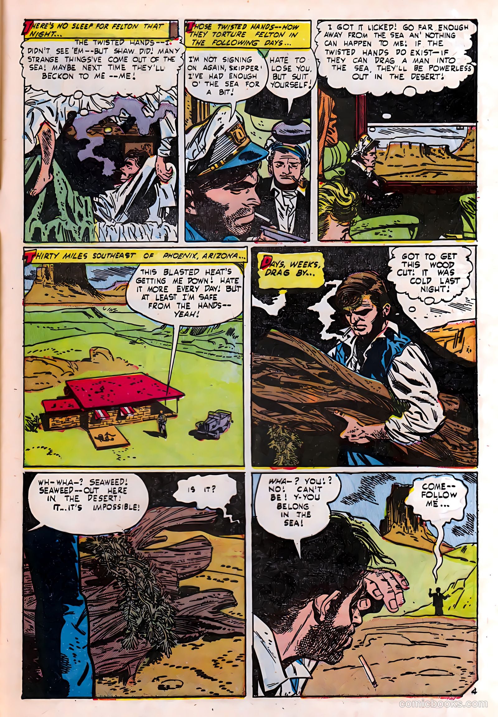 Adventures into Darkness #8 — page 33 of 36