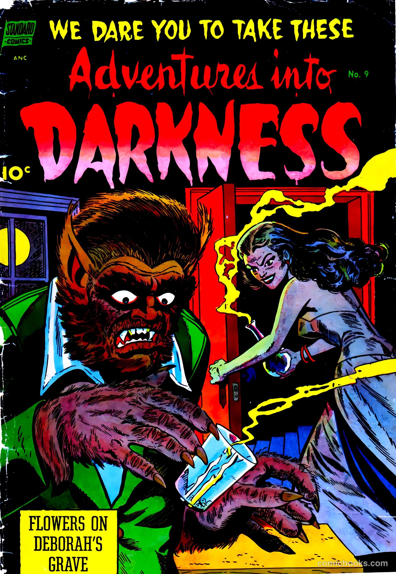 Adventures into Darkness #9 — page 1 of 36