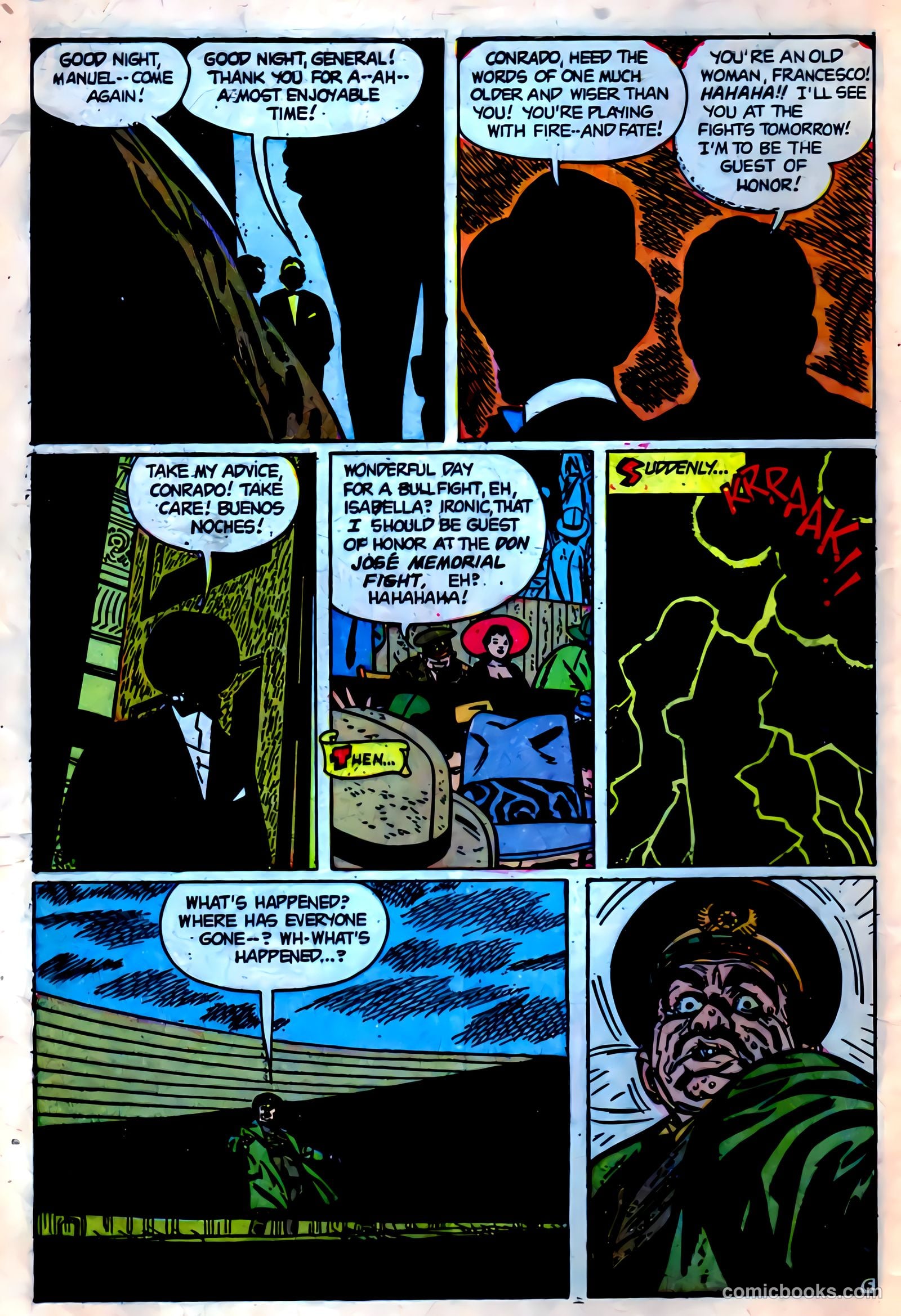 Adventures into Darkness #9 — page 8 of 36