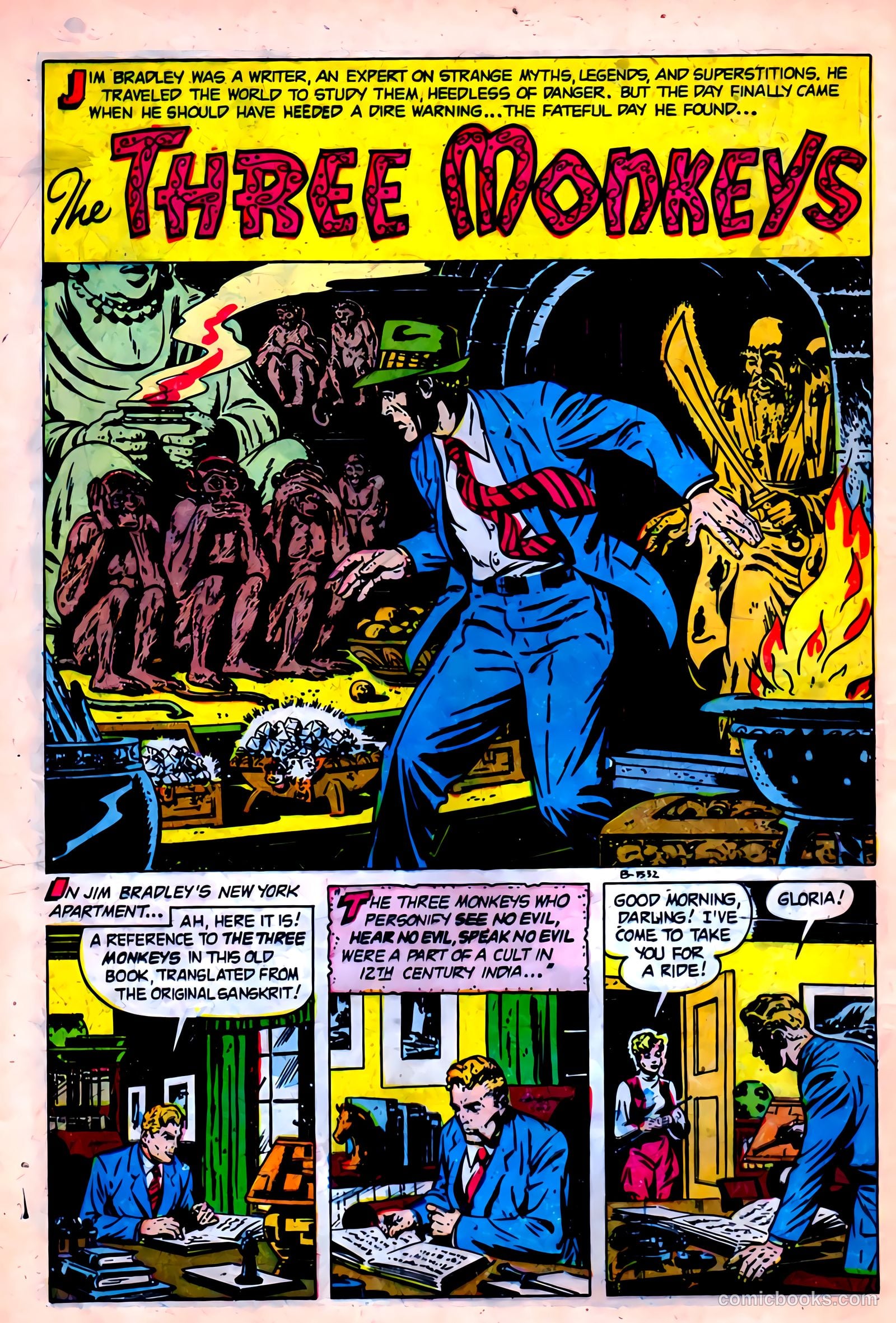 Adventures into Darkness #9 — page 12 of 36