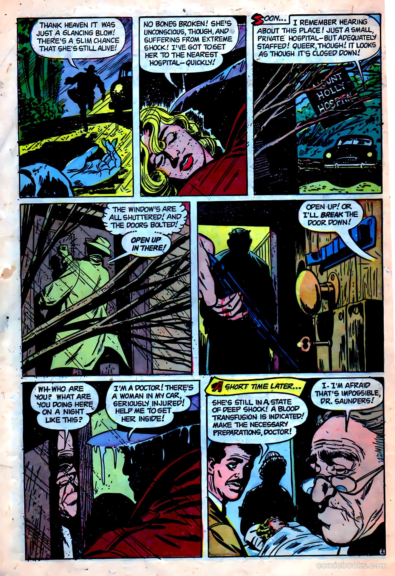 Adventures into Darkness #9 — page 30 of 36