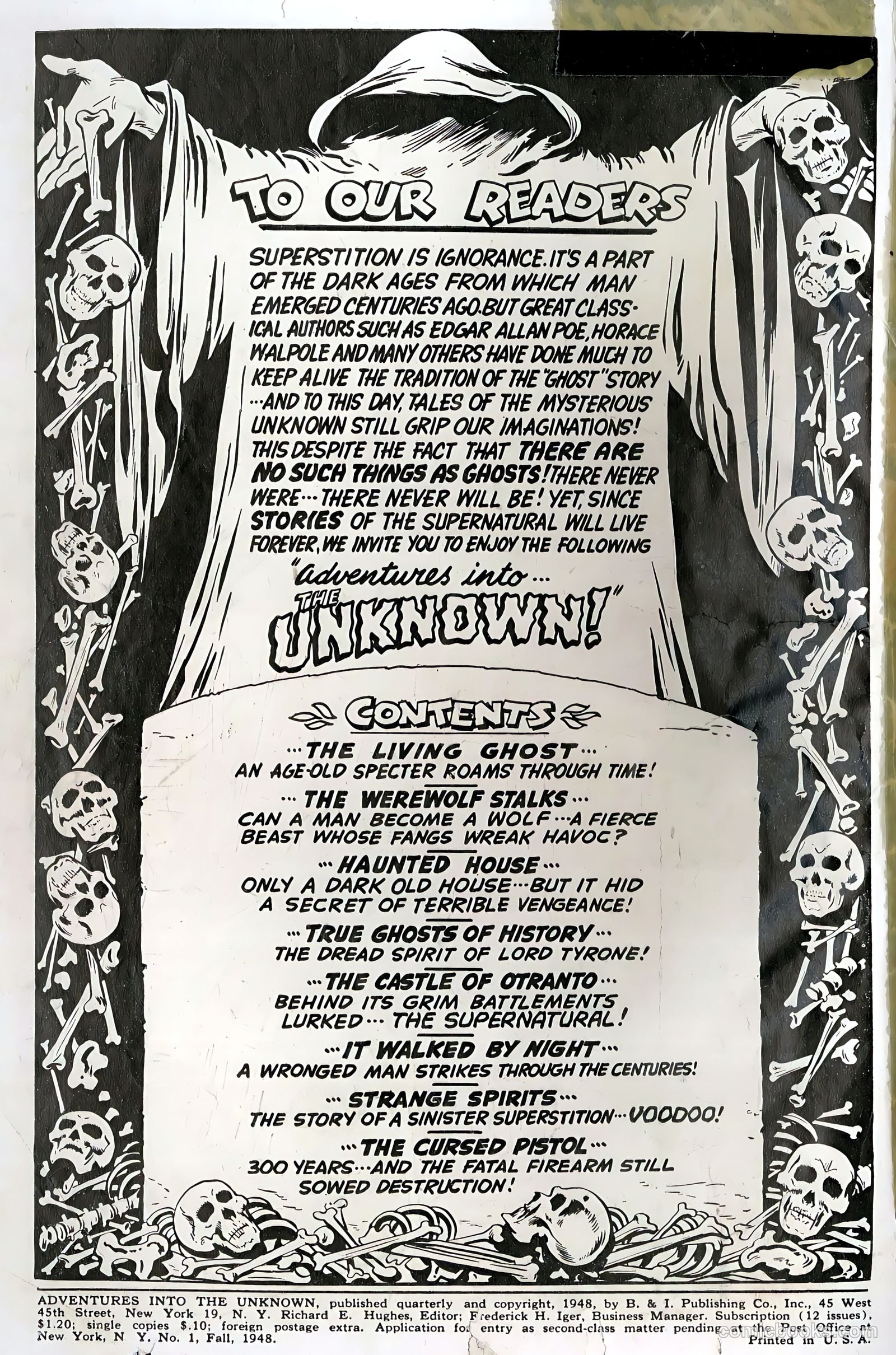 Adventures into the Unknown #1 — page 2 of 52
