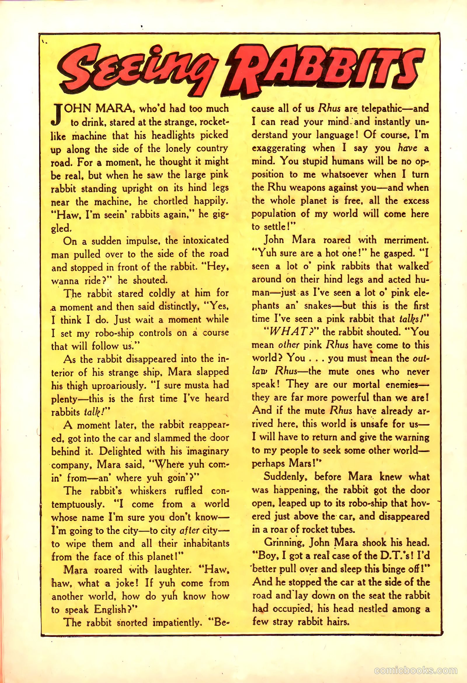 Adventures into the Unknown #10 — page 21 of 51