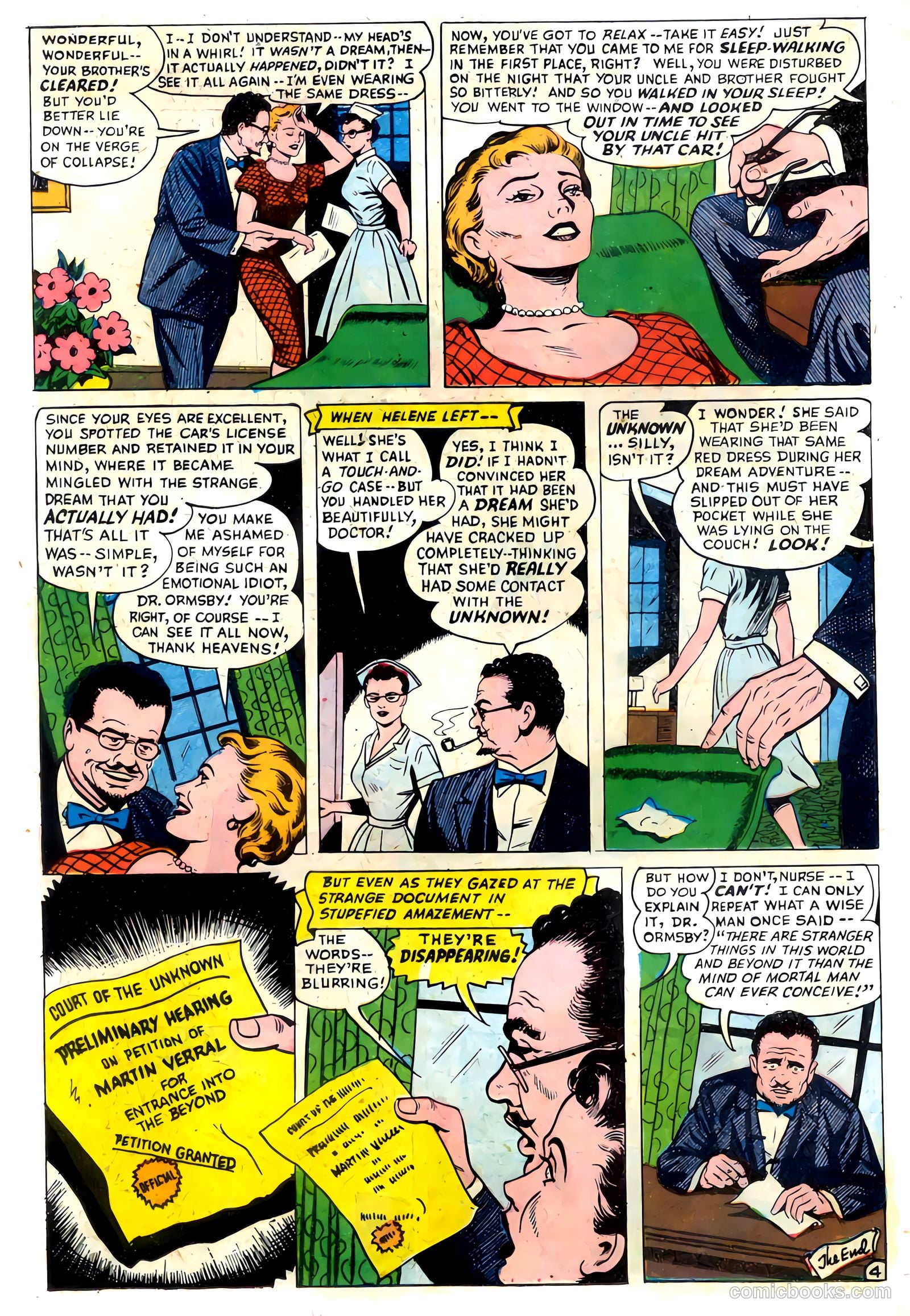 Adventures into the Unknown #100 — page 22 of 36