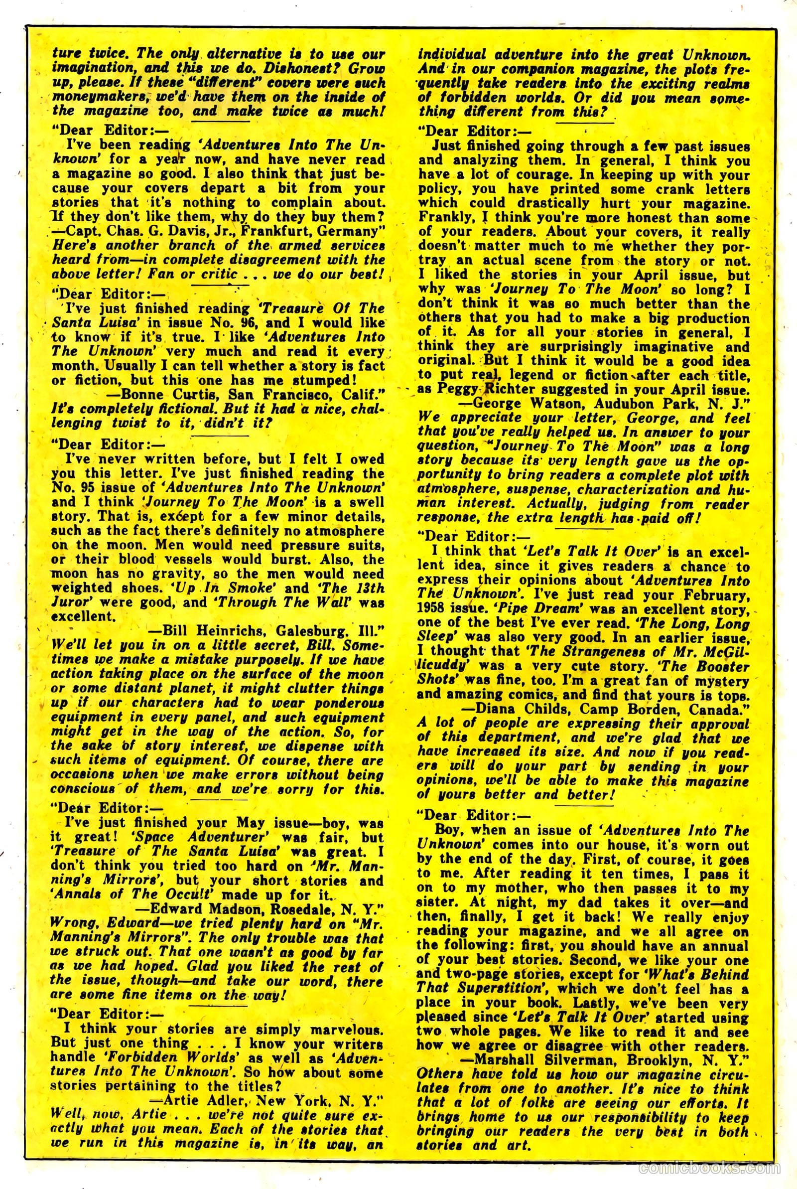 Adventures into the Unknown #100 — page 24 of 36