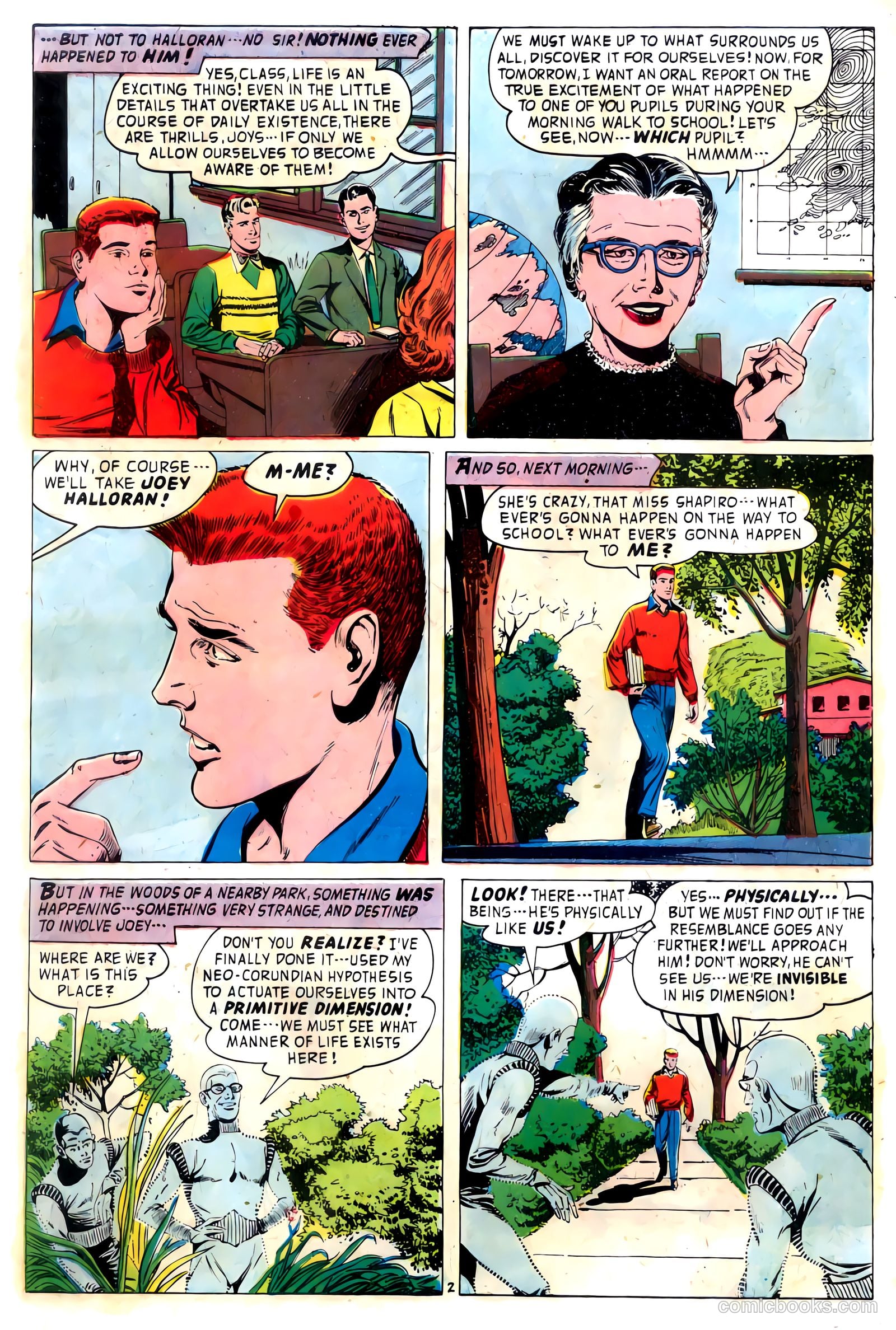 Adventures into the Unknown #100 — page 30 of 36
