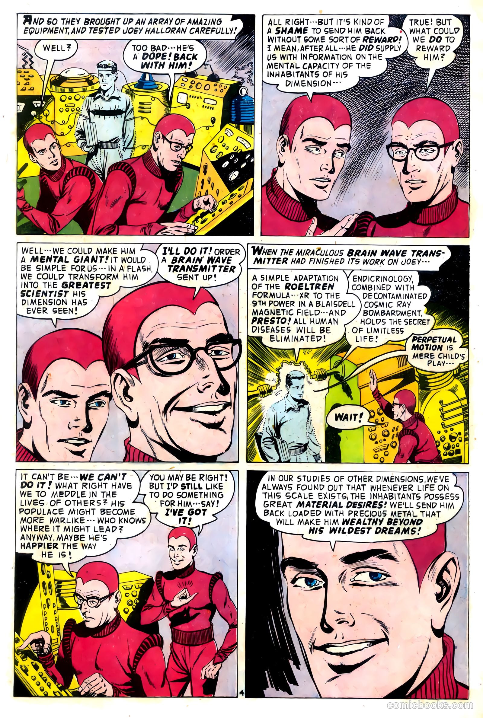 Adventures into the Unknown #100 — page 32 of 36
