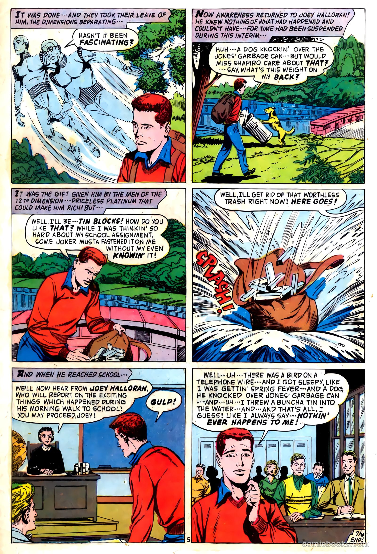 Adventures into the Unknown #100 — page 33 of 36
