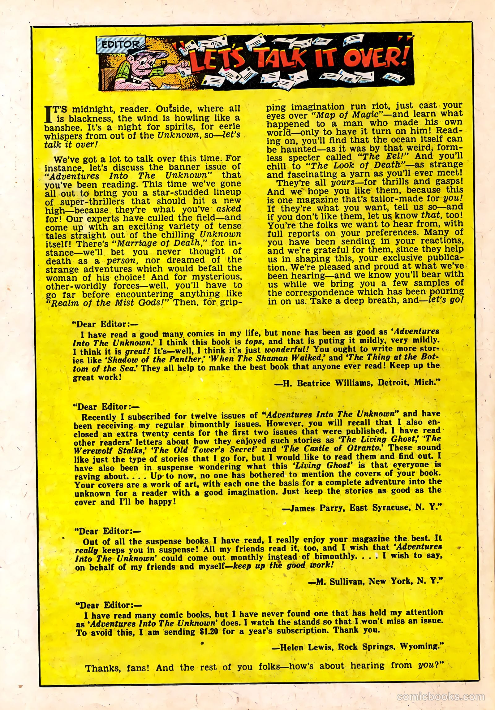 Adventures into the Unknown #11 — page 32 of 52