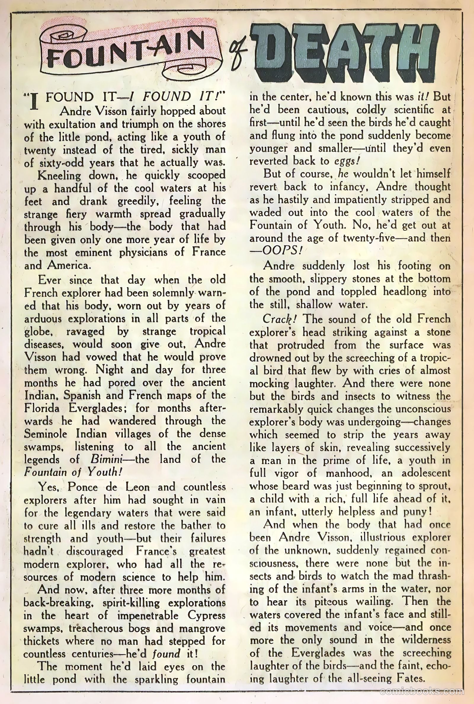 Adventures into the Unknown #12 — page 28 of 52