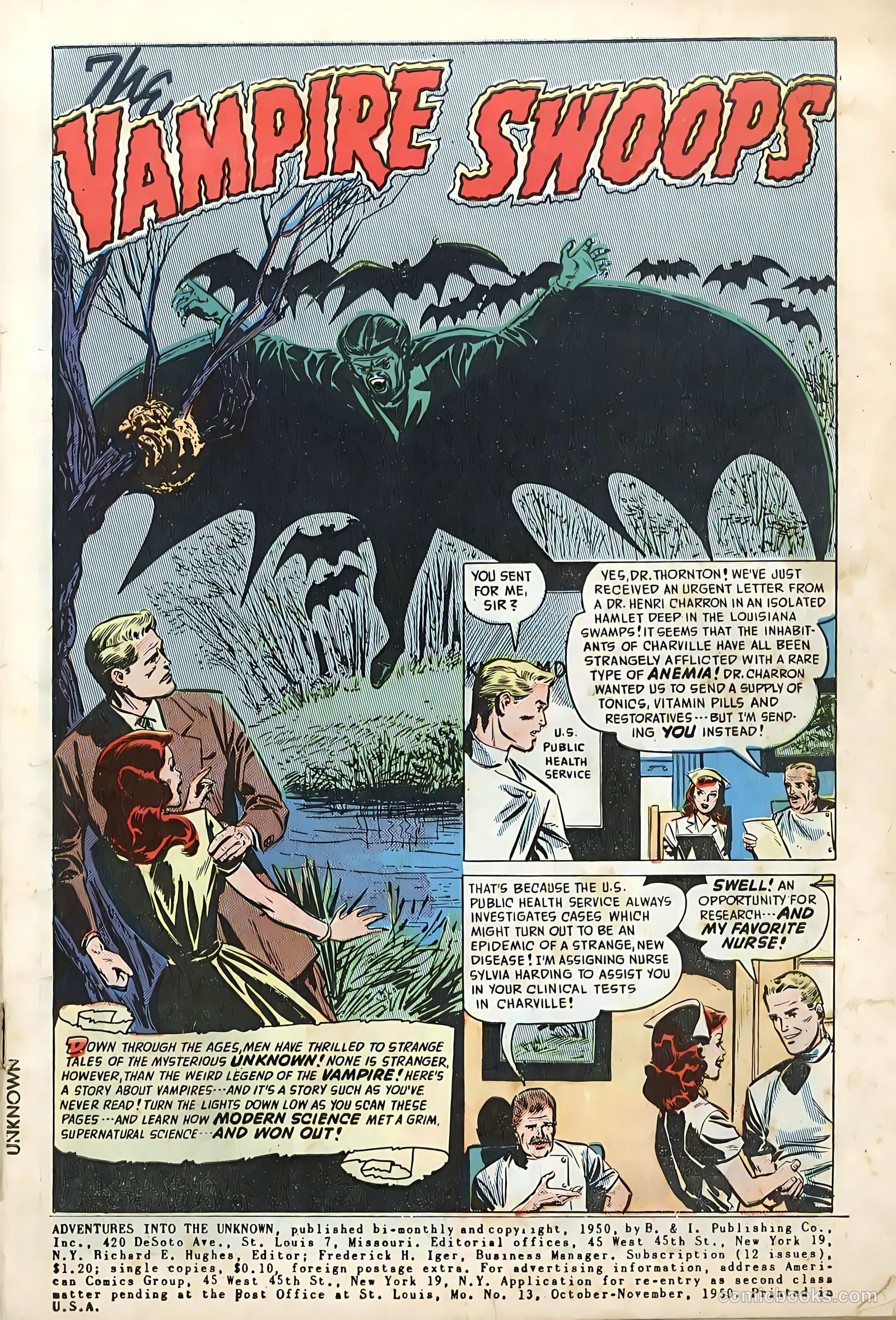 Adventures into the Unknown #13 — page 3 of 52