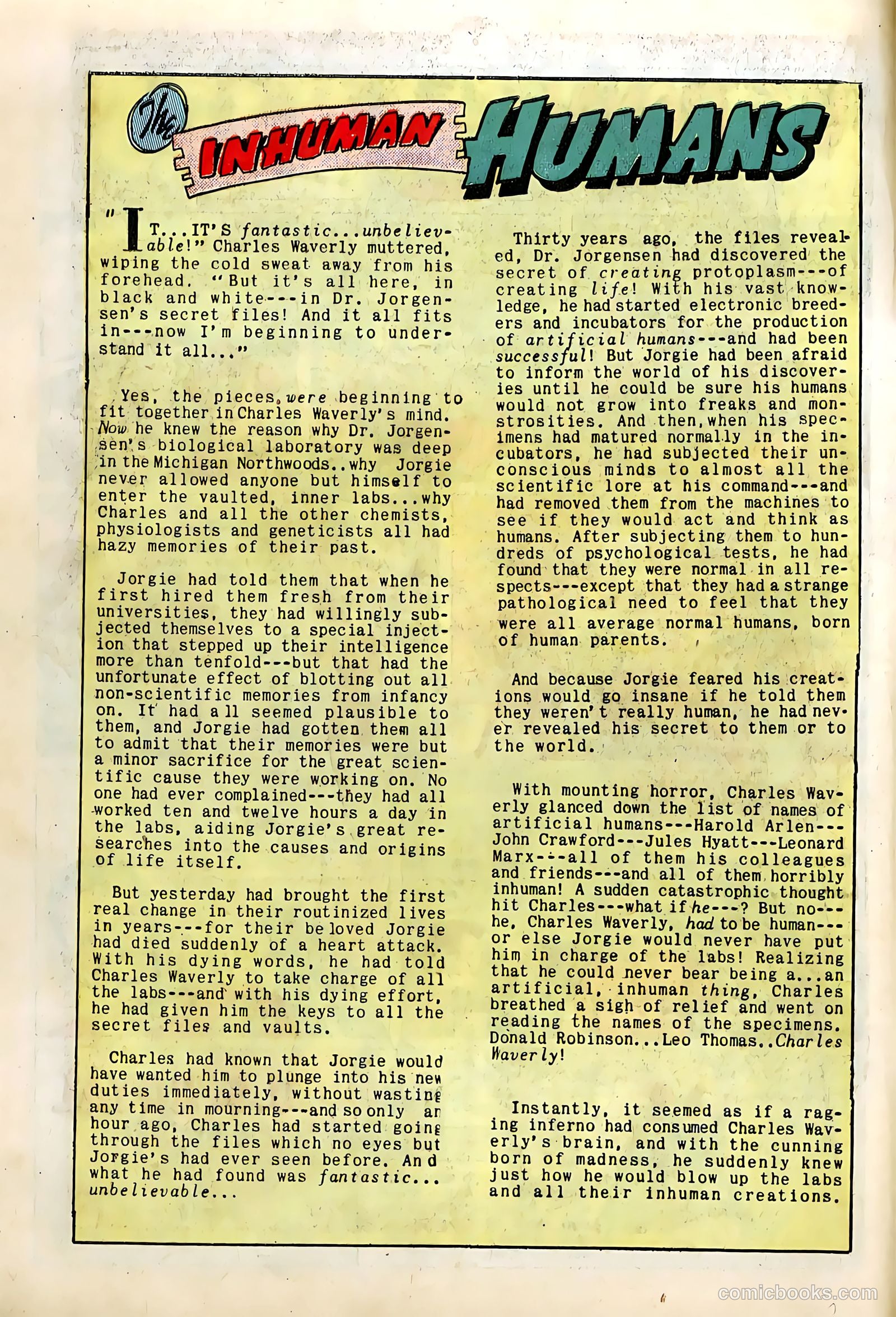 Adventures into the Unknown #13 — page 14 of 52