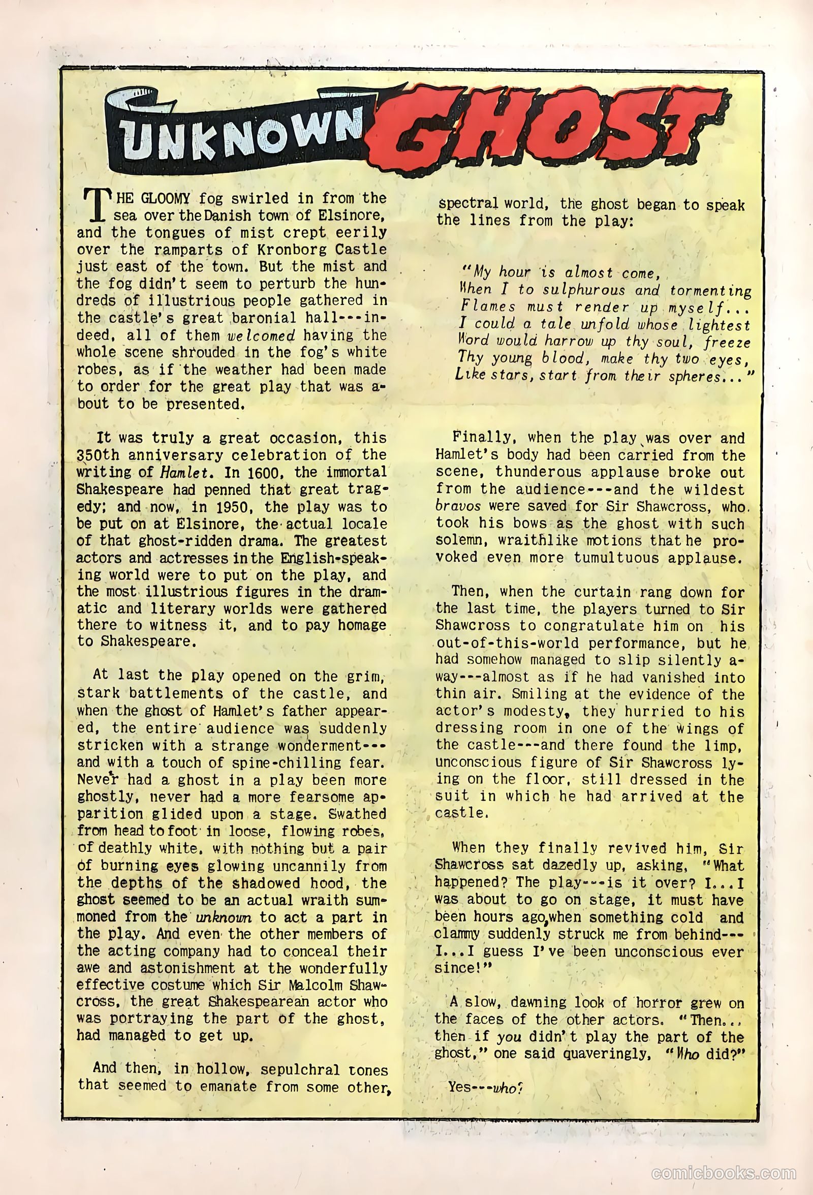Adventures into the Unknown #13 — page 36 of 52