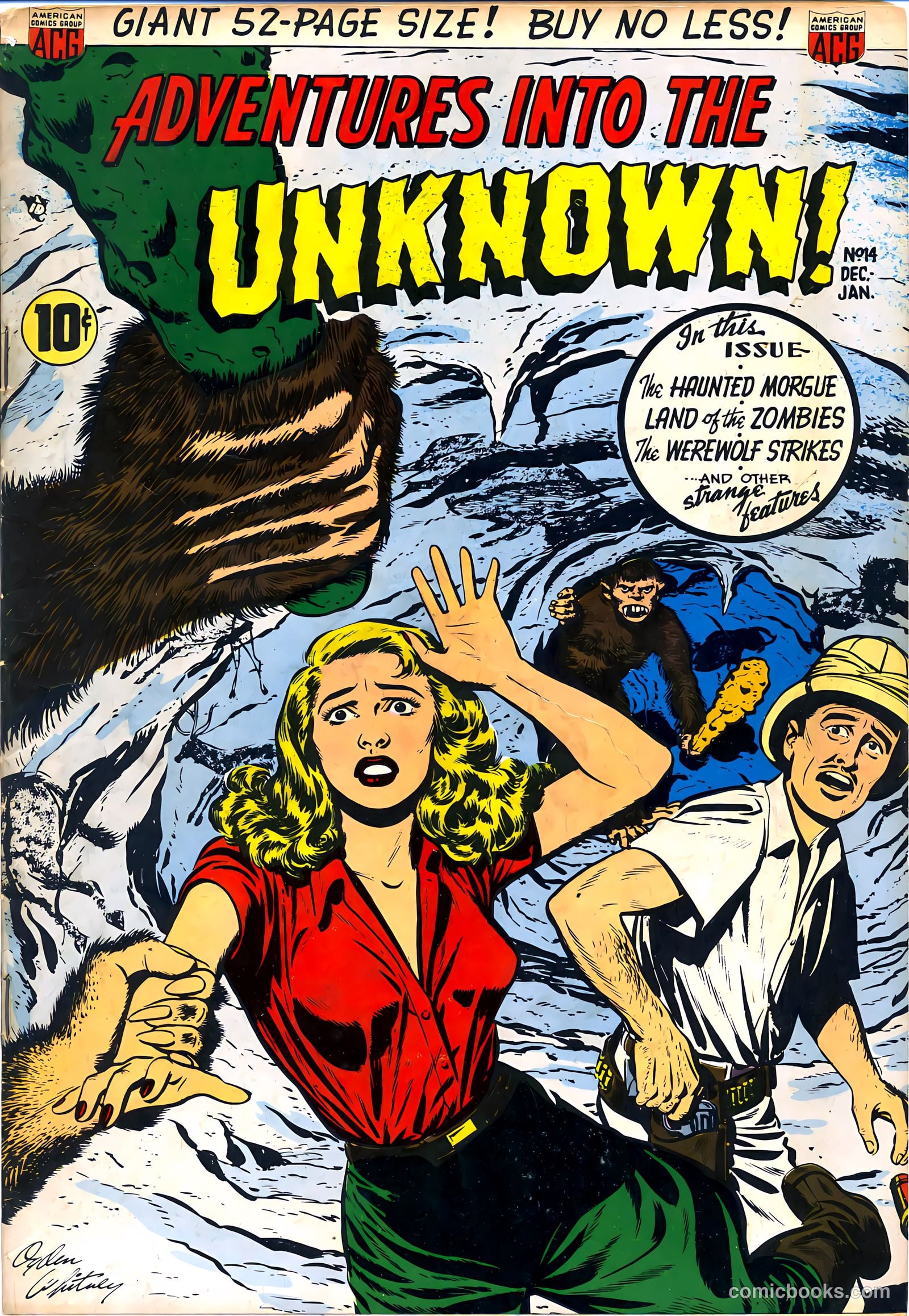 Adventures into the Unknown #14 — page 1 of 52