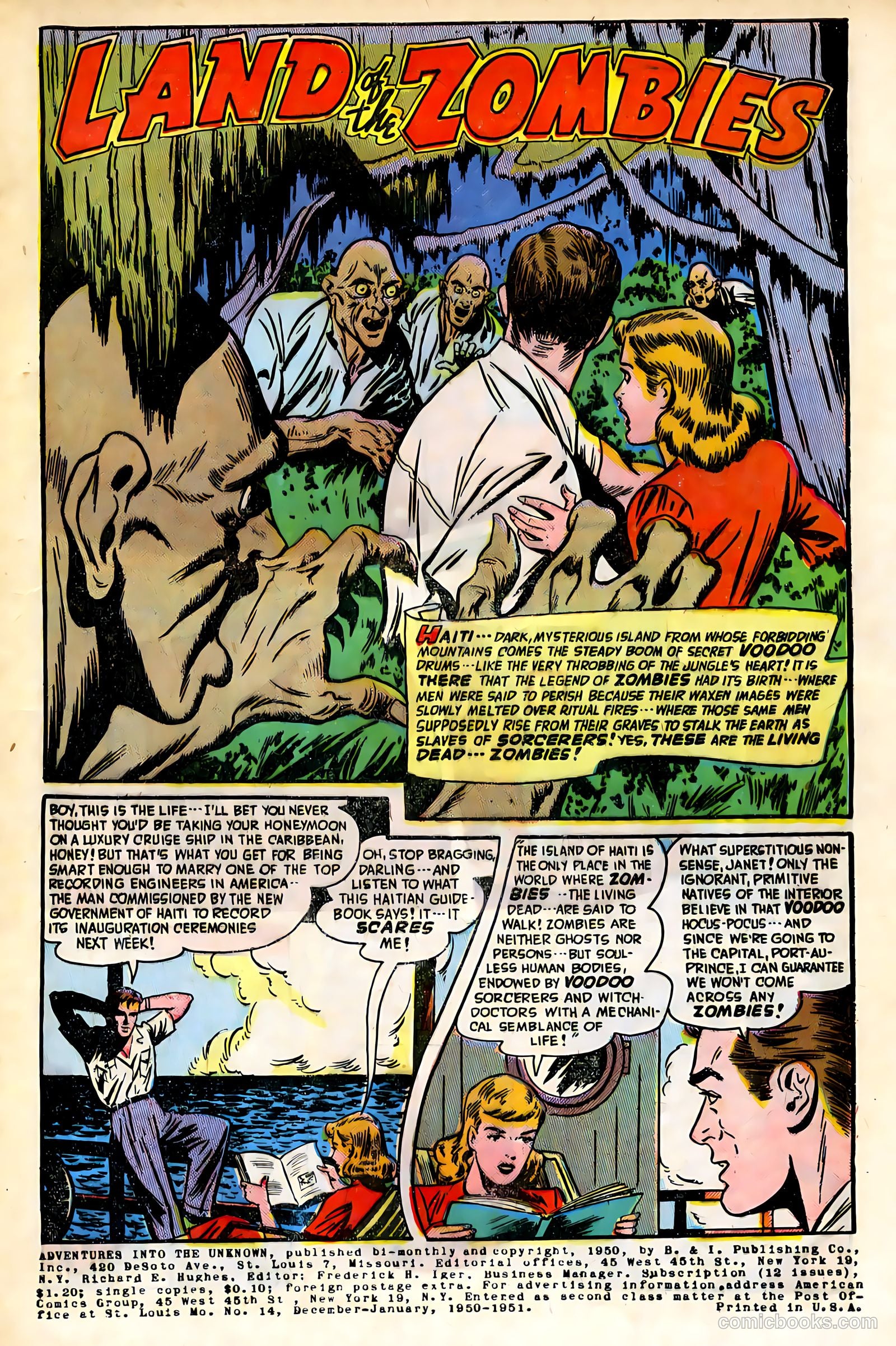 Adventures into the Unknown #14 — page 3 of 52