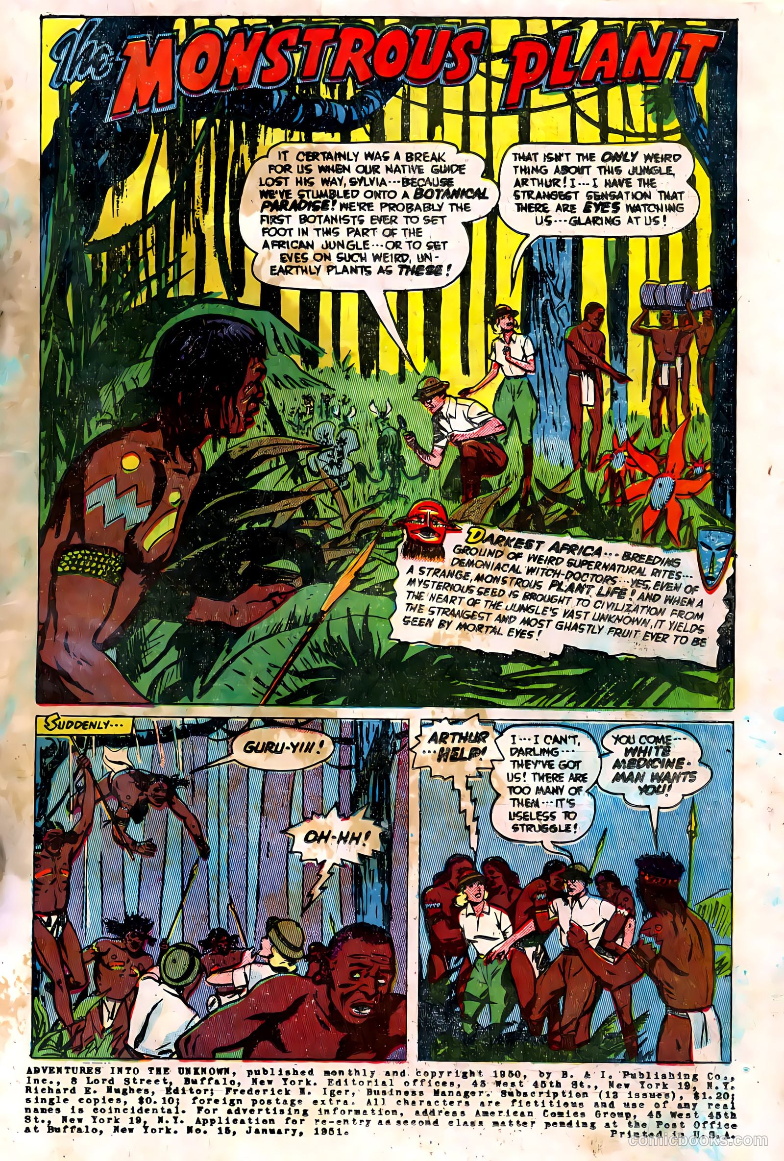 Adventures into the Unknown #15 — page 3 of 52