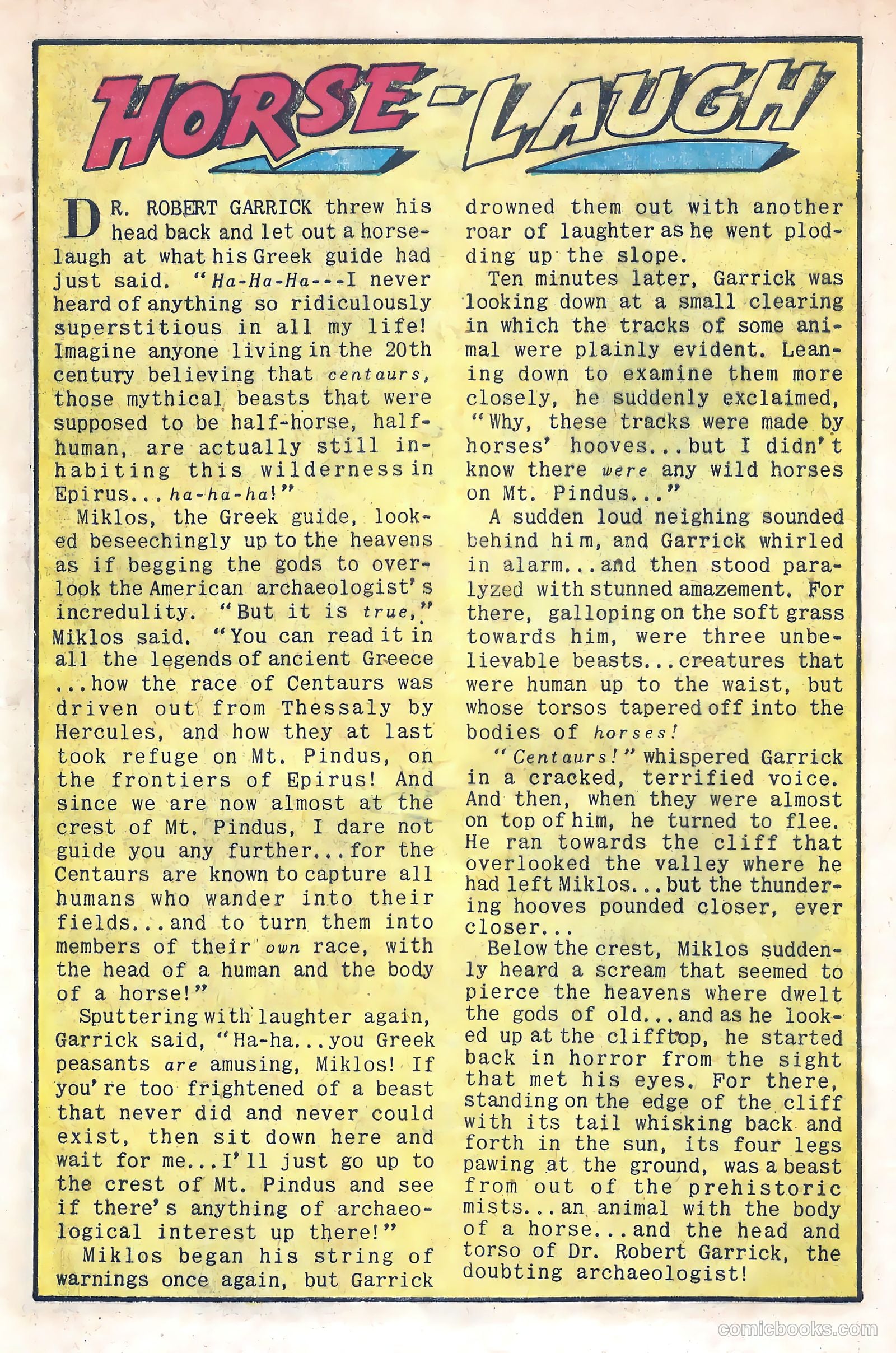 Adventures into the Unknown #15 — page 22 of 52