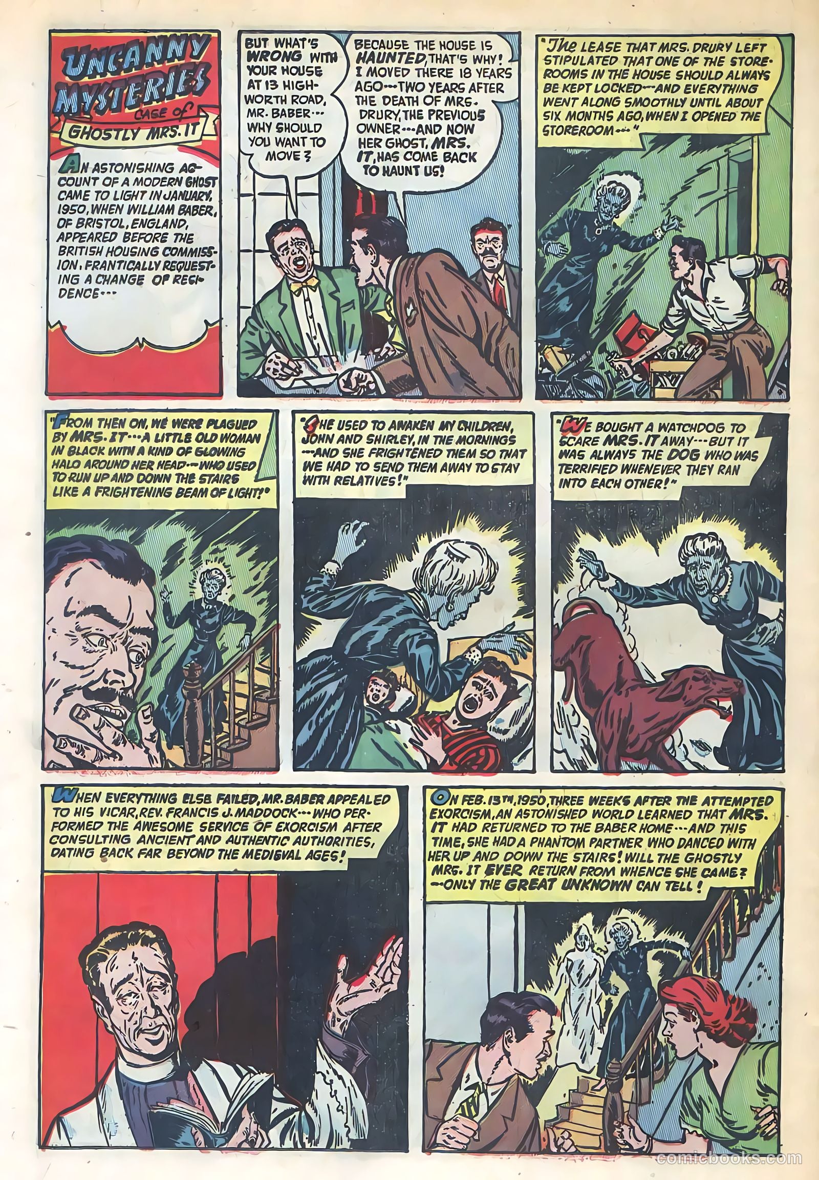 Adventures into the Unknown #16 — page 50 of 52